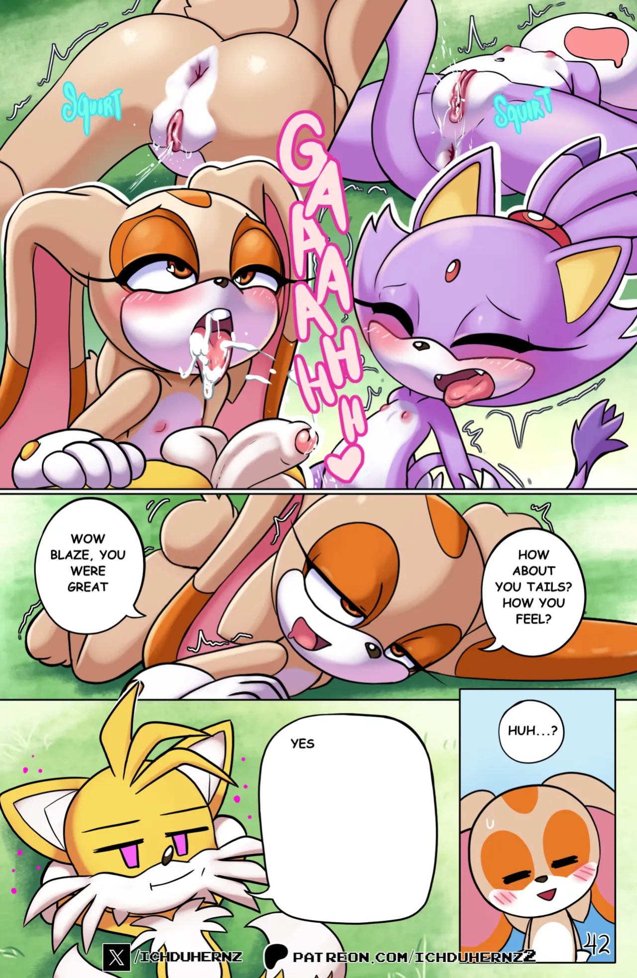 [Ichduhernz] Tails Rush'd: Blazy Mix