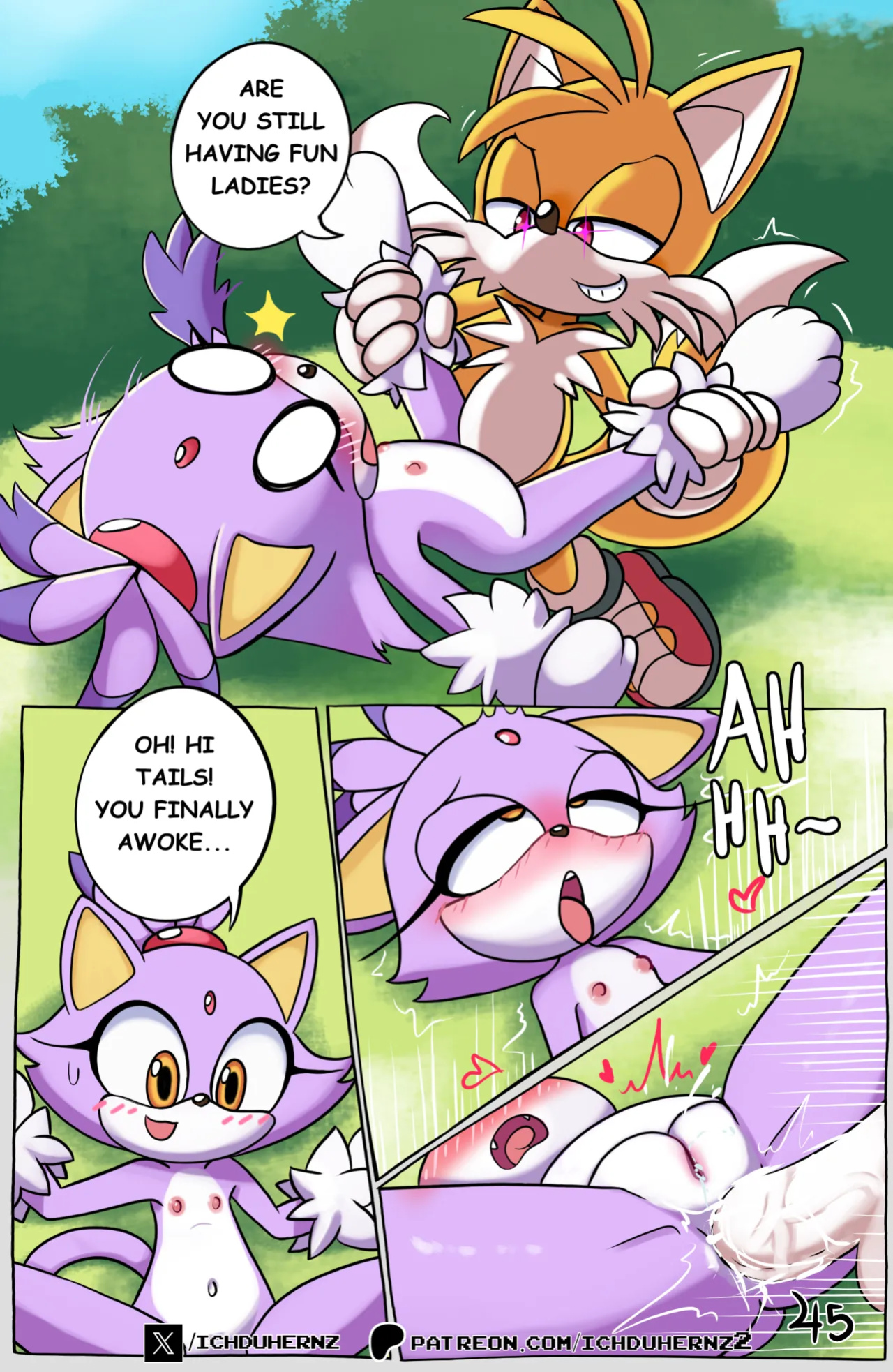 [Ichduhernz] Tails Rush'd: Blazy Mix