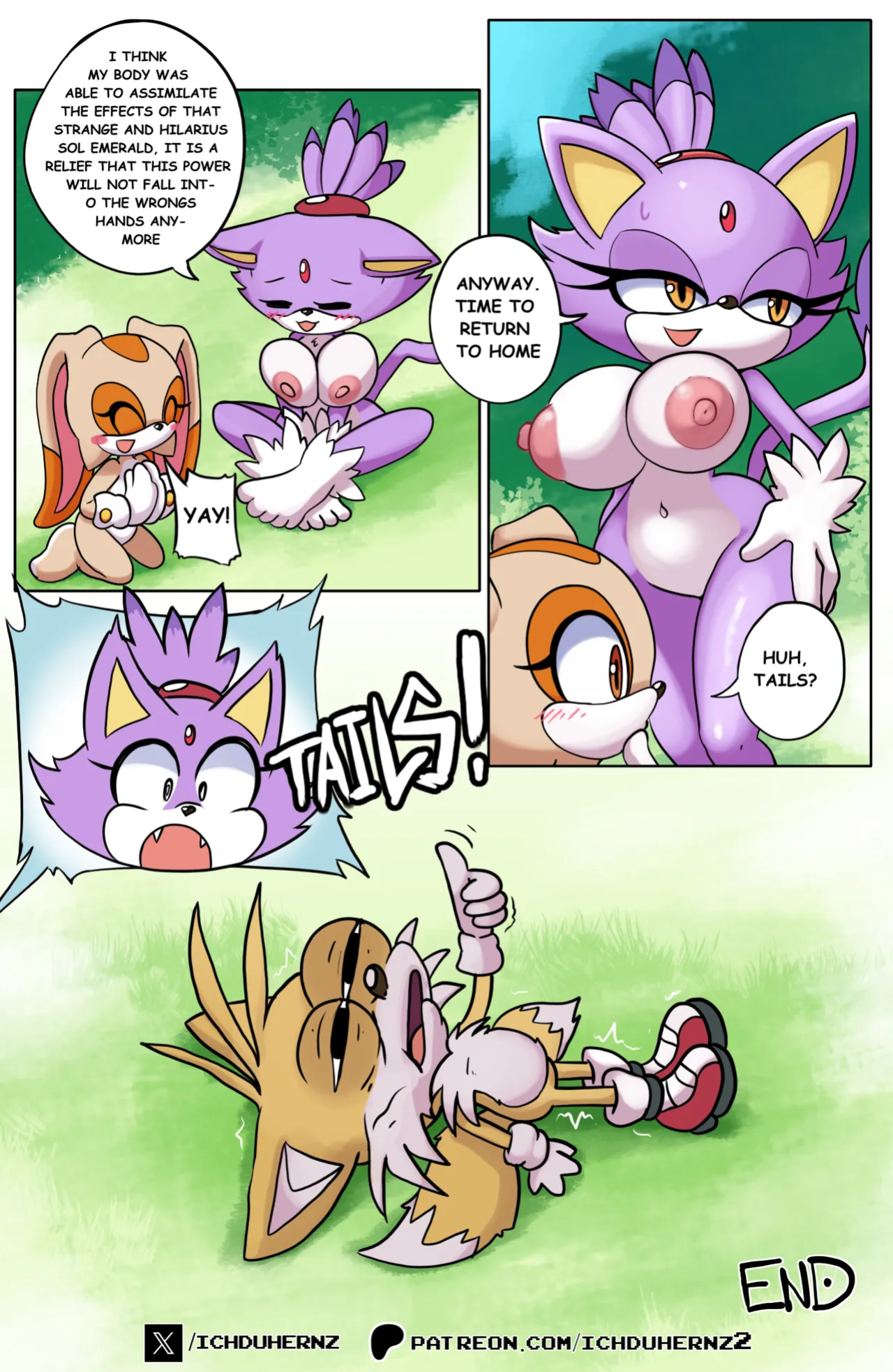 [Ichduhernz] Tails Rush'd: Blazy Mix