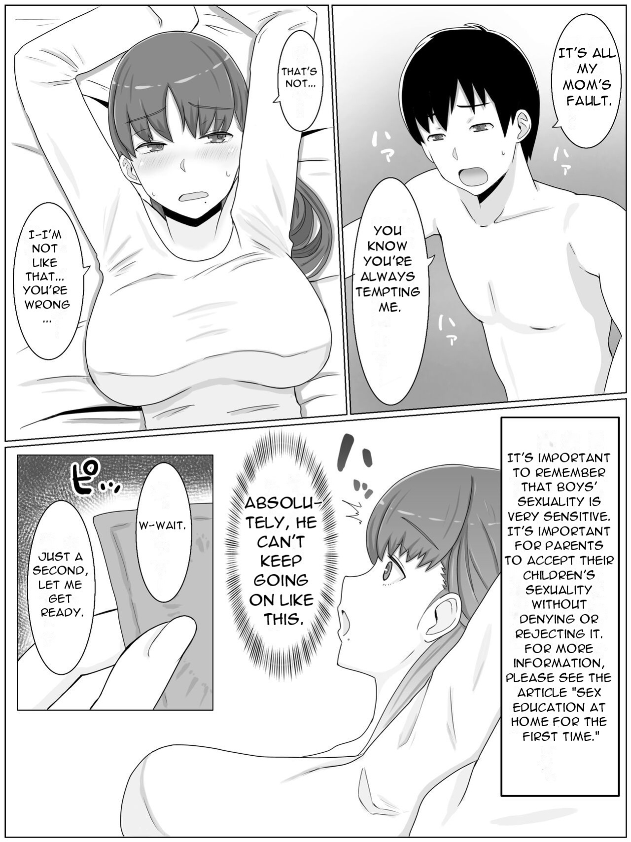 [Saimonke] Kaa-san to Shitai Koto ~ Musuko no Kodane de Haramu Kyonyuu Haha [DarklordMTLs]
