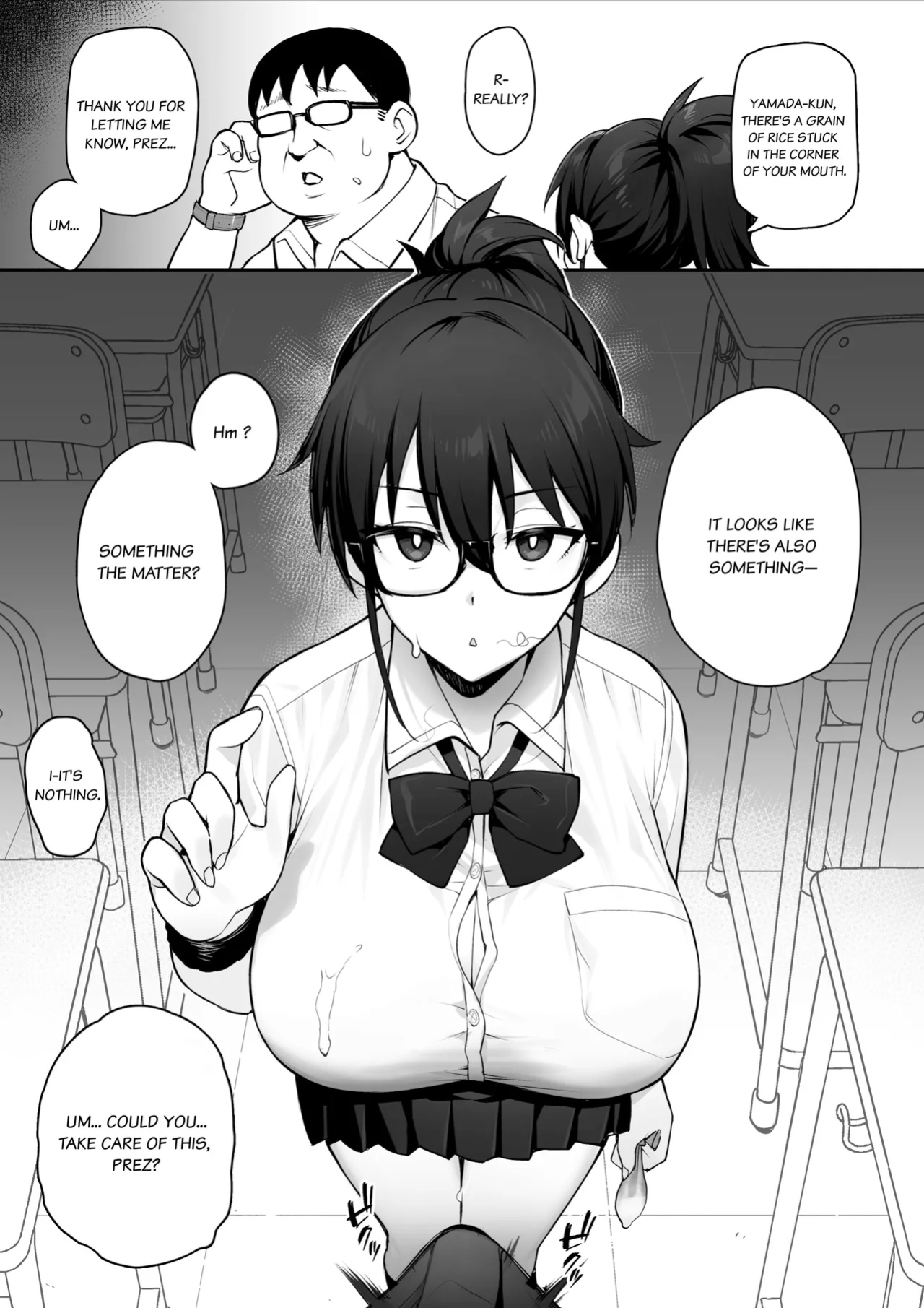 [TRY] About the New President of the Disciplinary Committee's Huge Tits