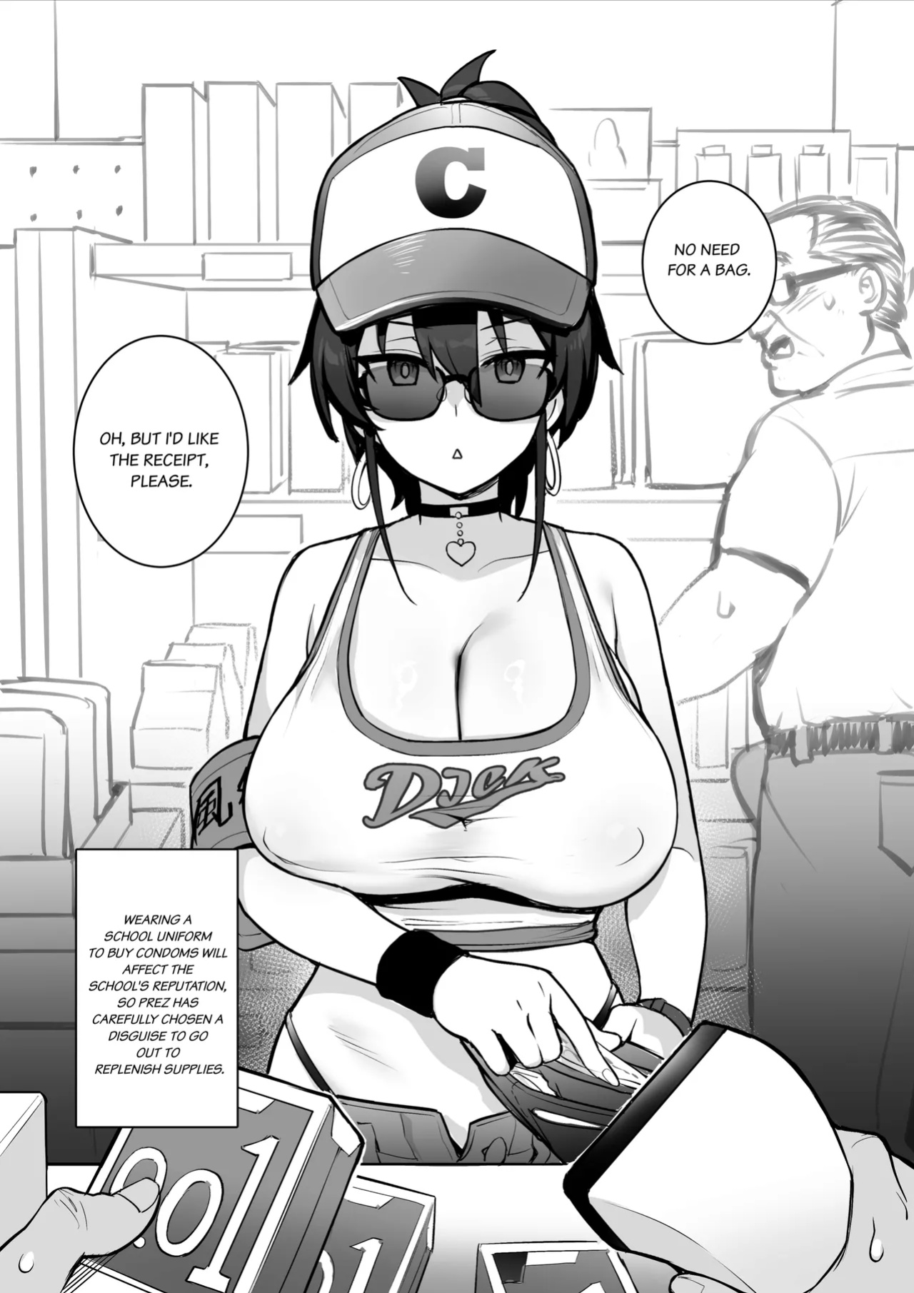 [TRY] About the New President of the Disciplinary Committee's Huge Tits