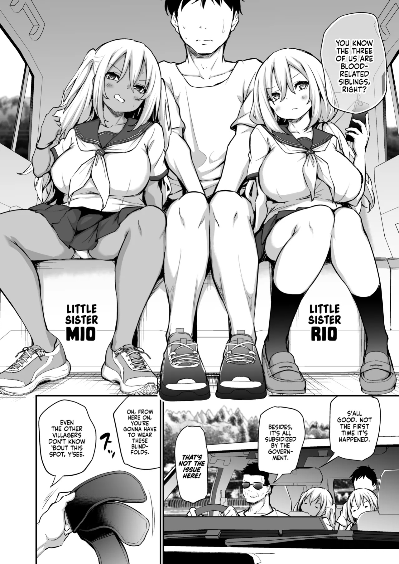 [Airandou] Imouto-tachi o Haramasenai to Derarenai Mura | You Must Breed Your Sisters to Leave This Village [head empty]
