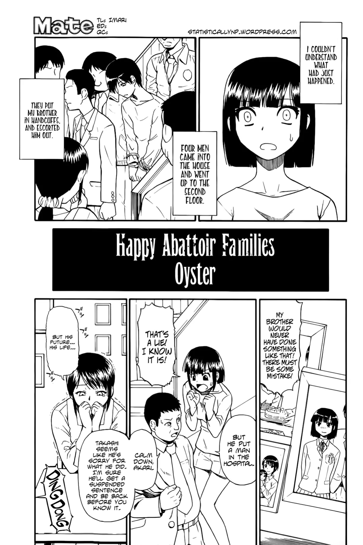 [Oyster] Tojou no Danran | Gatherings of Livestock (OR Happy Abattoir Families)