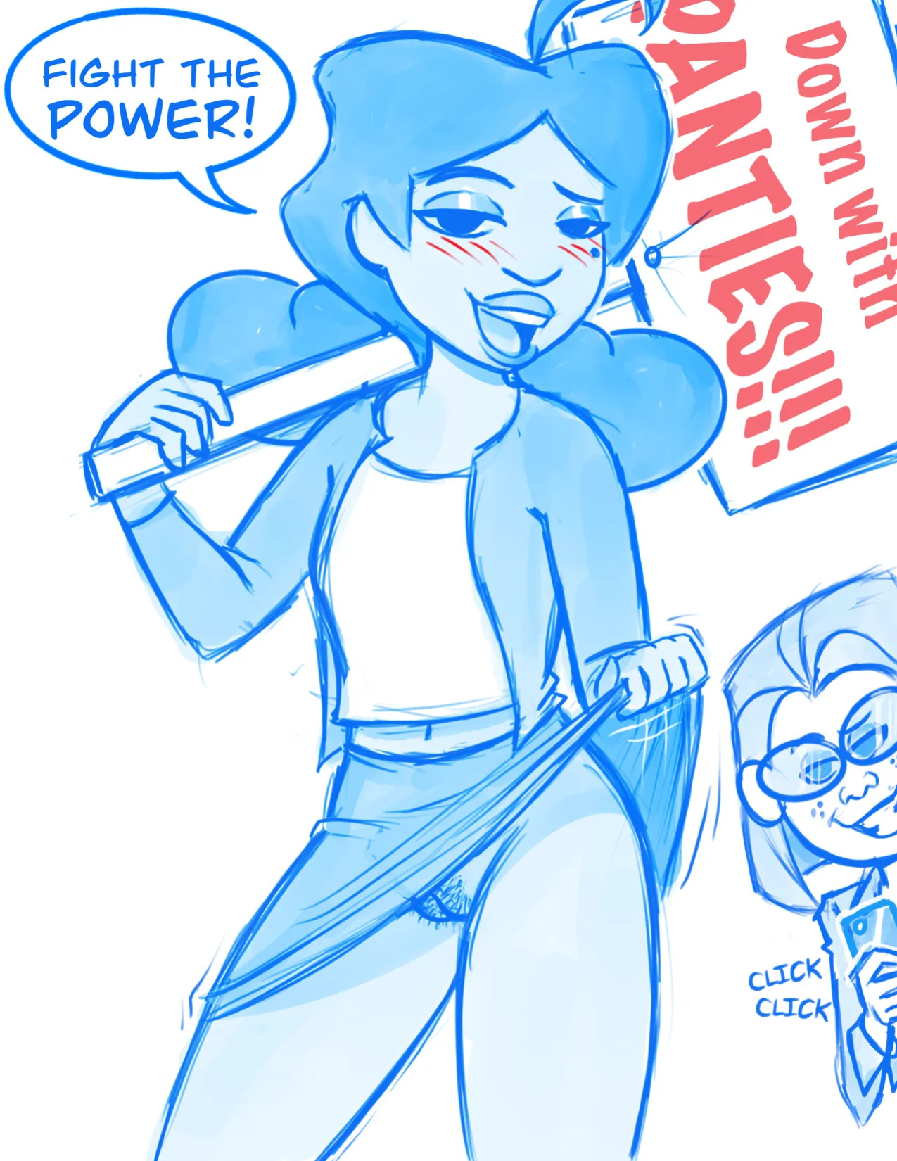 [LiquidMark] Penny x Zoey (The Proud Family)