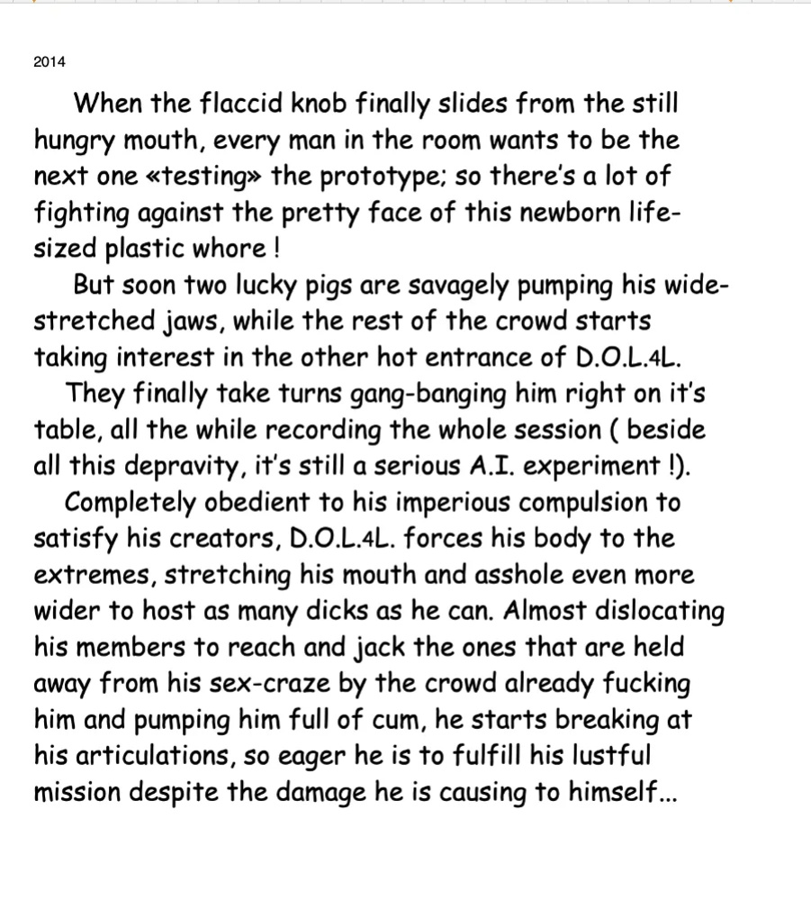 [Bruno B.] Dislocated Doll