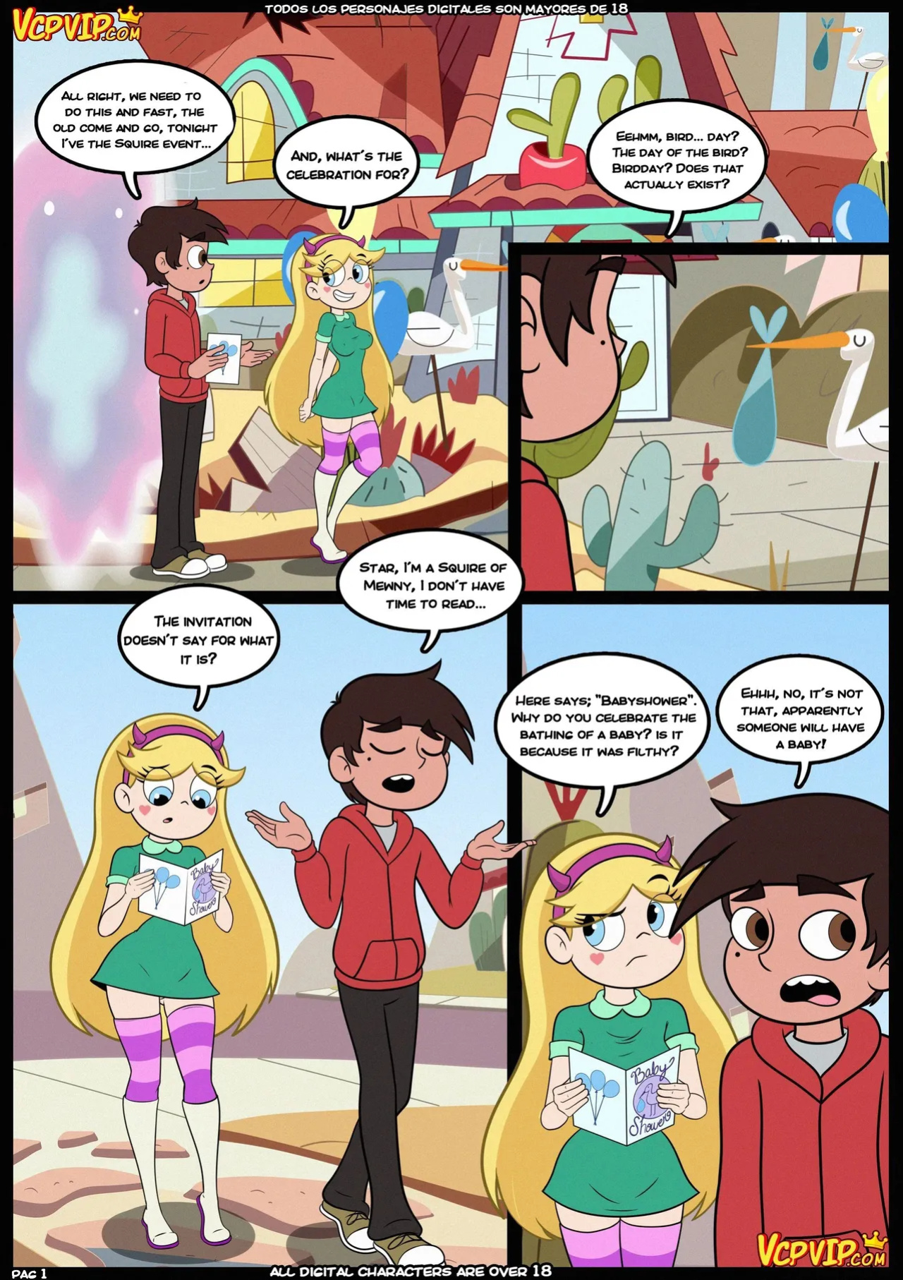Star VS The Forces Of Sex (Star VS The Forces Of Evil) [Croc] 1 - 4
