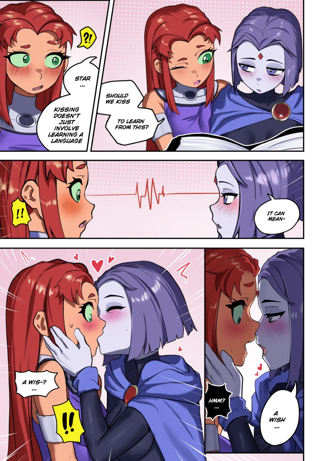 [Waligner] Raven x Starfire