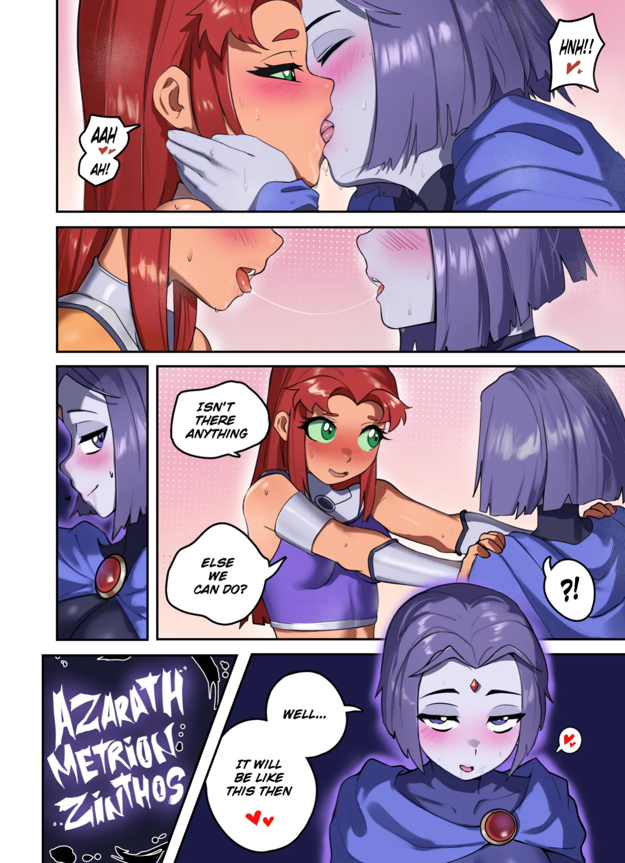 [Waligner] Raven x Starfire