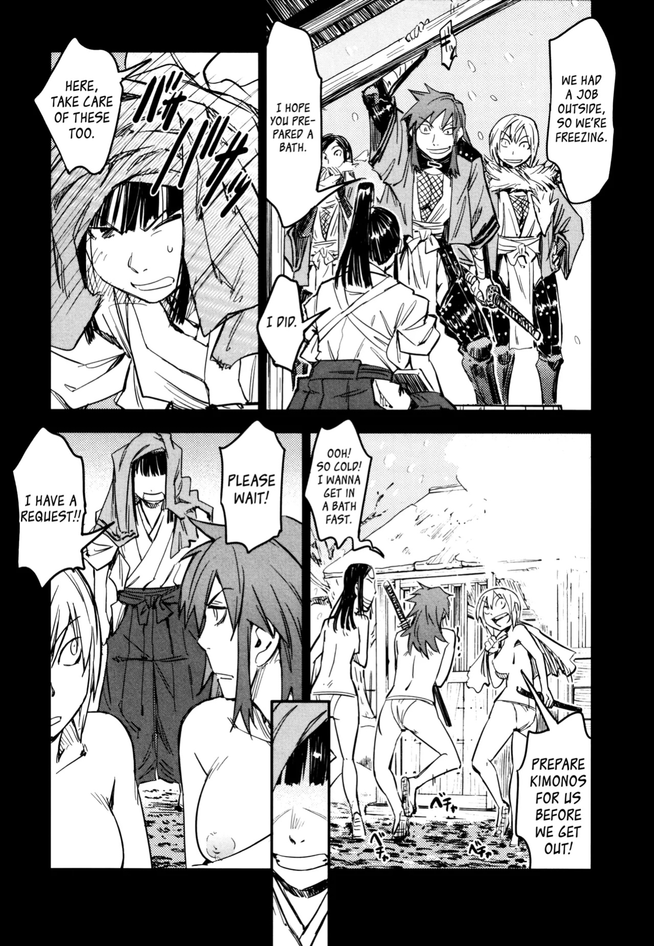 [Yamada Hideki] Manyuu Hikenchou Ch.13-17 (Vol.3 Ch.1-5) [biribiri]