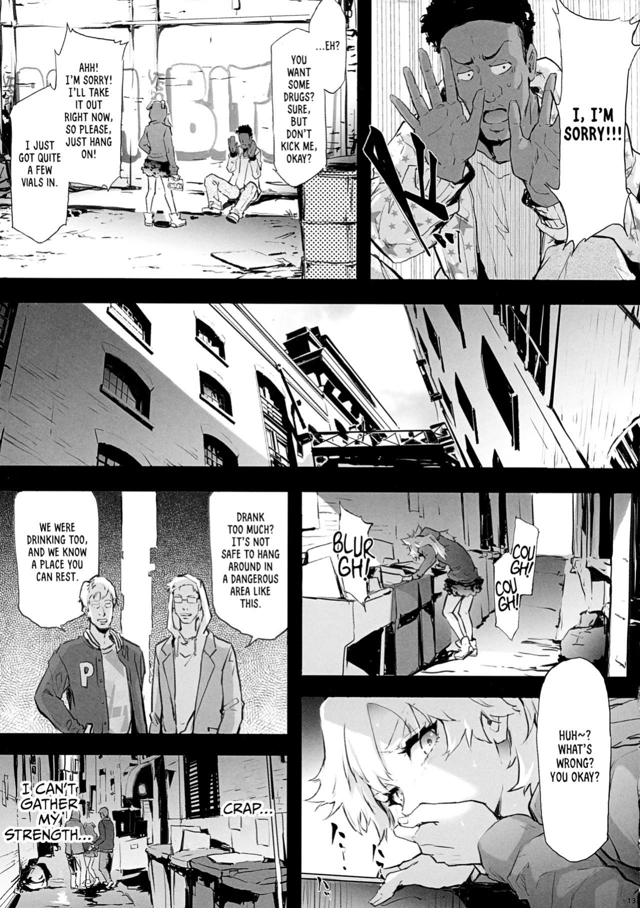 (C104) [ONOKORODOU (Shiki Takuto)] BITCH BITCH (BURN THE WITCH) [Rinruririn]