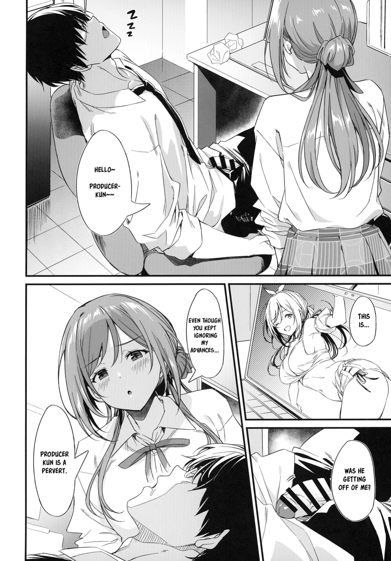 [AERODOG (inu)] Ecchi na Koto wa Rinami Onee-chan ni Makasenasai! | Leave the lewd stuff to Rinami Oneechan! (Gakuen IDOLM@STER)