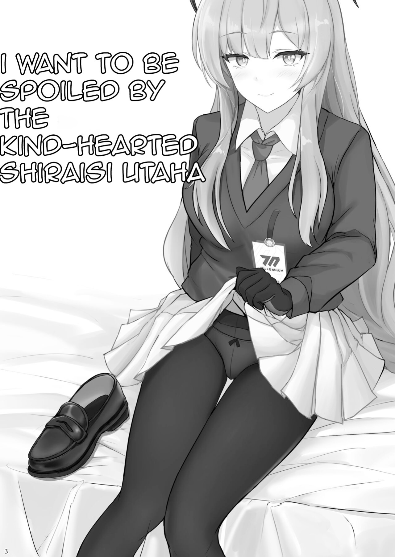[Hakuginmokusei (Poshi)] Yasashii Shiraishi Utaha ni Amaete Nukitai | I want to be spoiled by the kind-hearted Shiraishi Utaha (Blue Archive) [Kuwana]