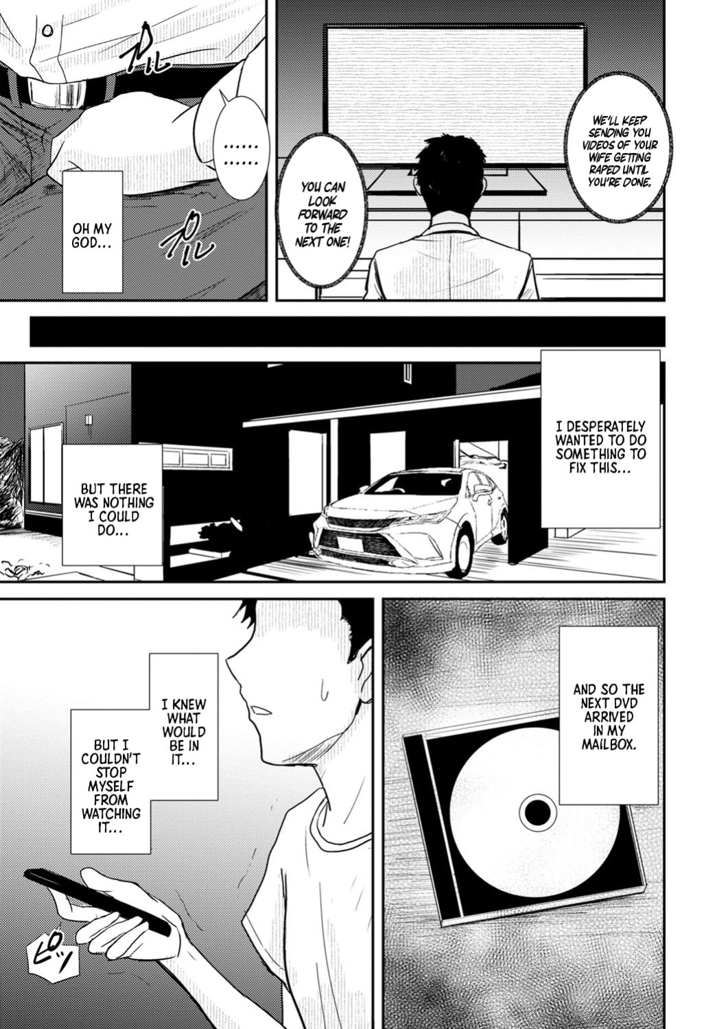 [Gincha] Yuukai Sareta Video no Naka no Tsuma wa Ore ga Shiru Yori Midara Datta... | My Kidnapped Wife in the Video Was Sluttier Than I Ever Knew (COMIC Masyo 2022-12) =TB=