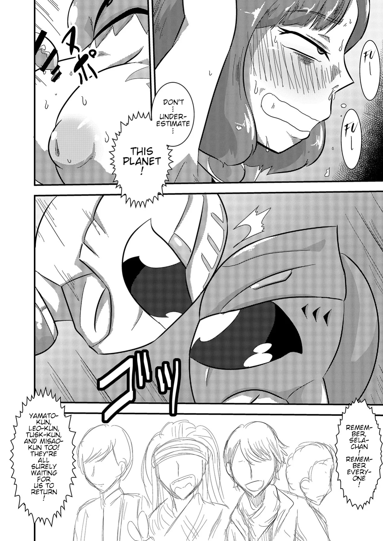 [Mugen Mountain (Buster)] Doubutsu Sentai Heroine Futanari Kaizou Kairaku Ochi Game 2 (Doubotsu Sentai Zyuohger)