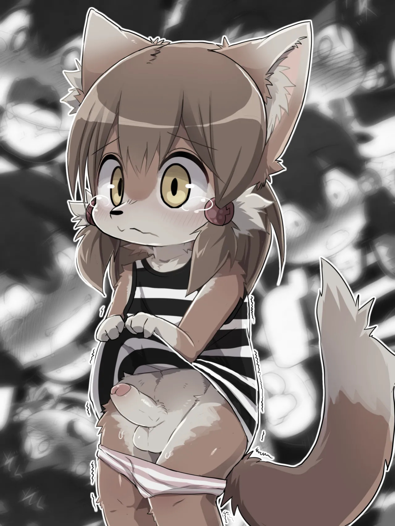 (Kansai! Kemoket 6) [Mayoineko (DAGASI)] Untitled Perro-Kun Doujin (Kemo Otokonoko Lovers) [Benjiboyo]