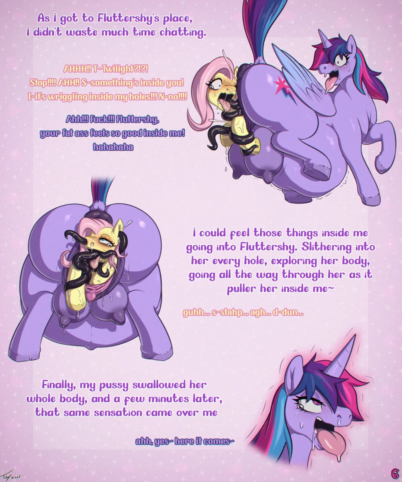[Tobyart] Twilight sparkle and the curse of the hungry cunt