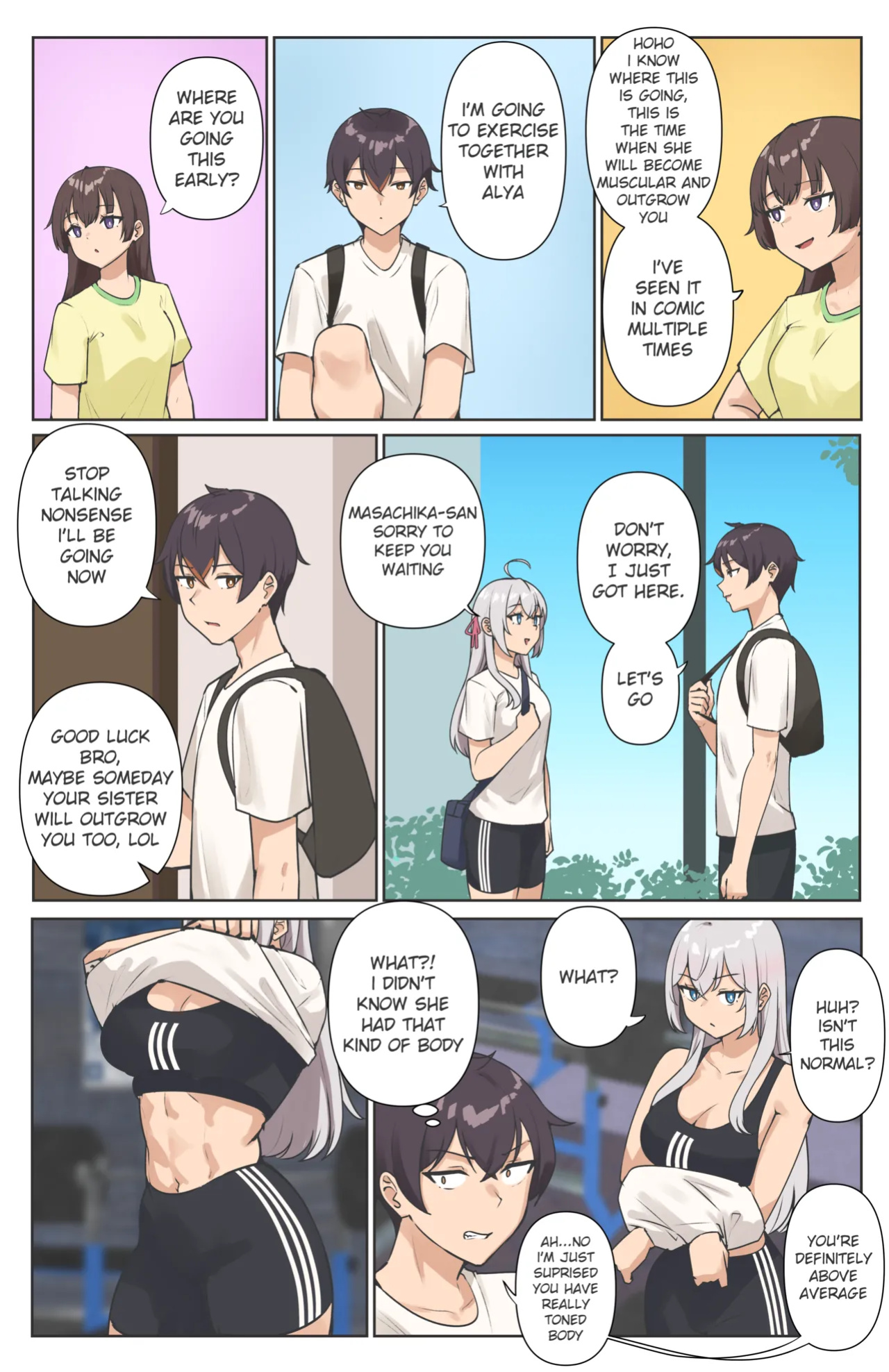 [Musctonk] Alya comic