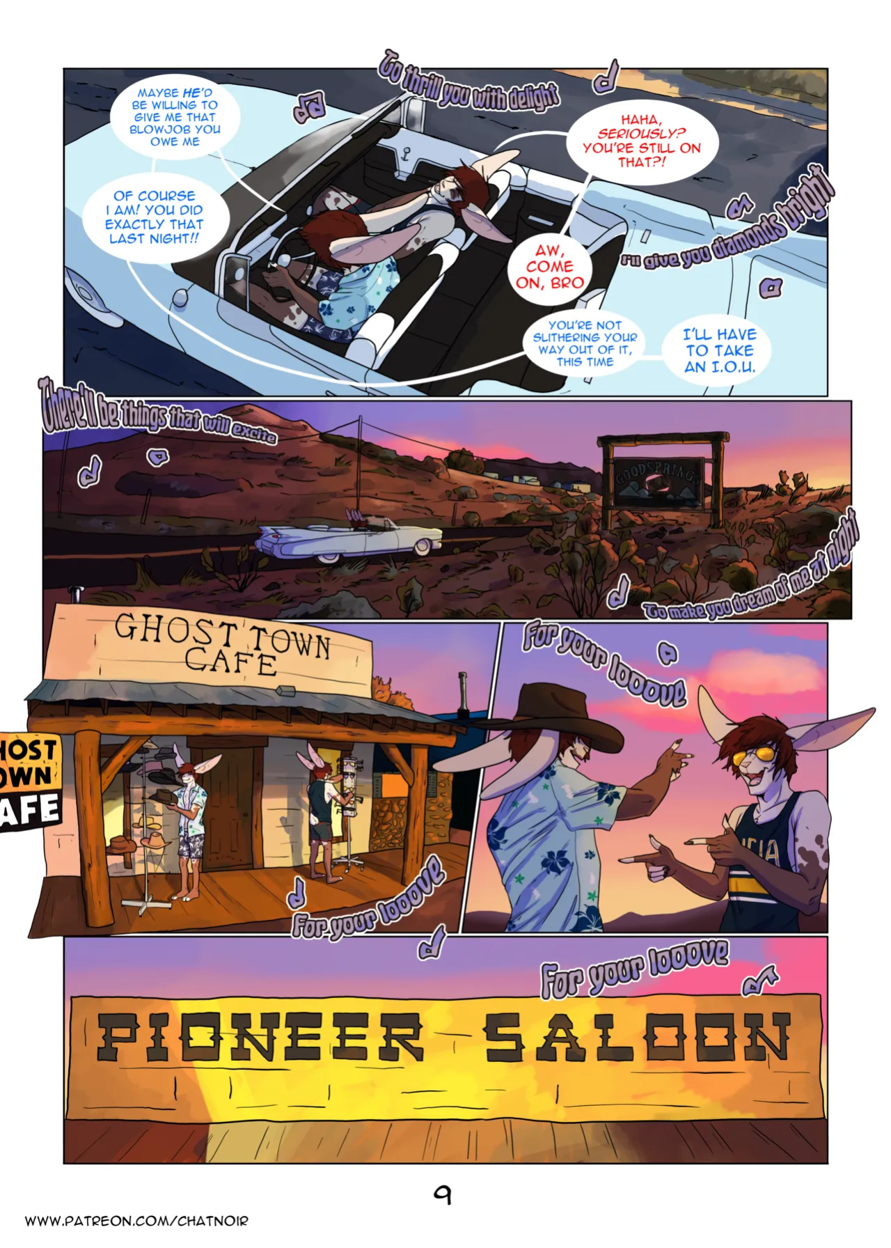 [Chat Noir (LaudanumSerum)] Hit the Road: Chapter 2 - Big Iron