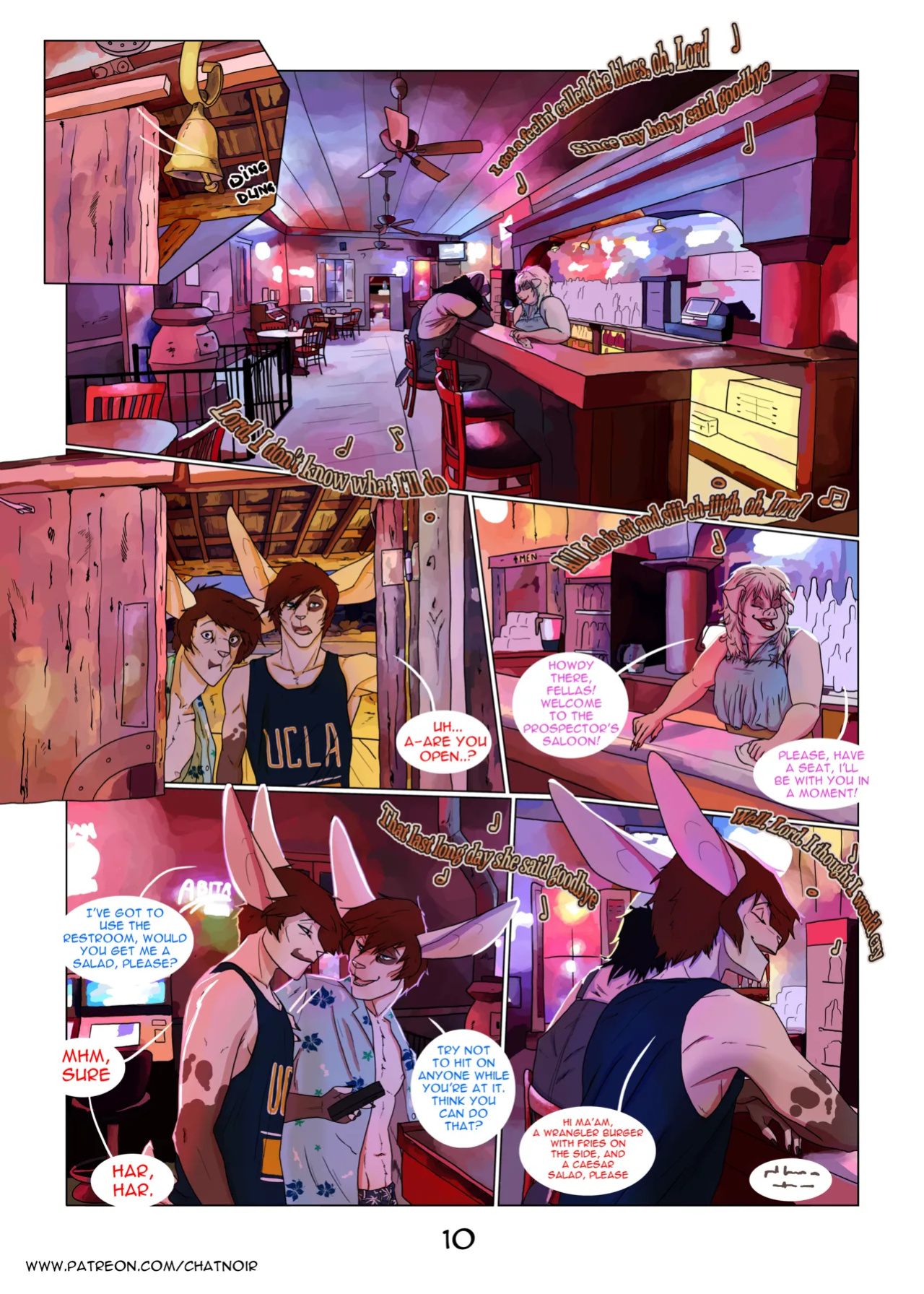 [Chat Noir (LaudanumSerum)] Hit the Road: Chapter 2 - Big Iron