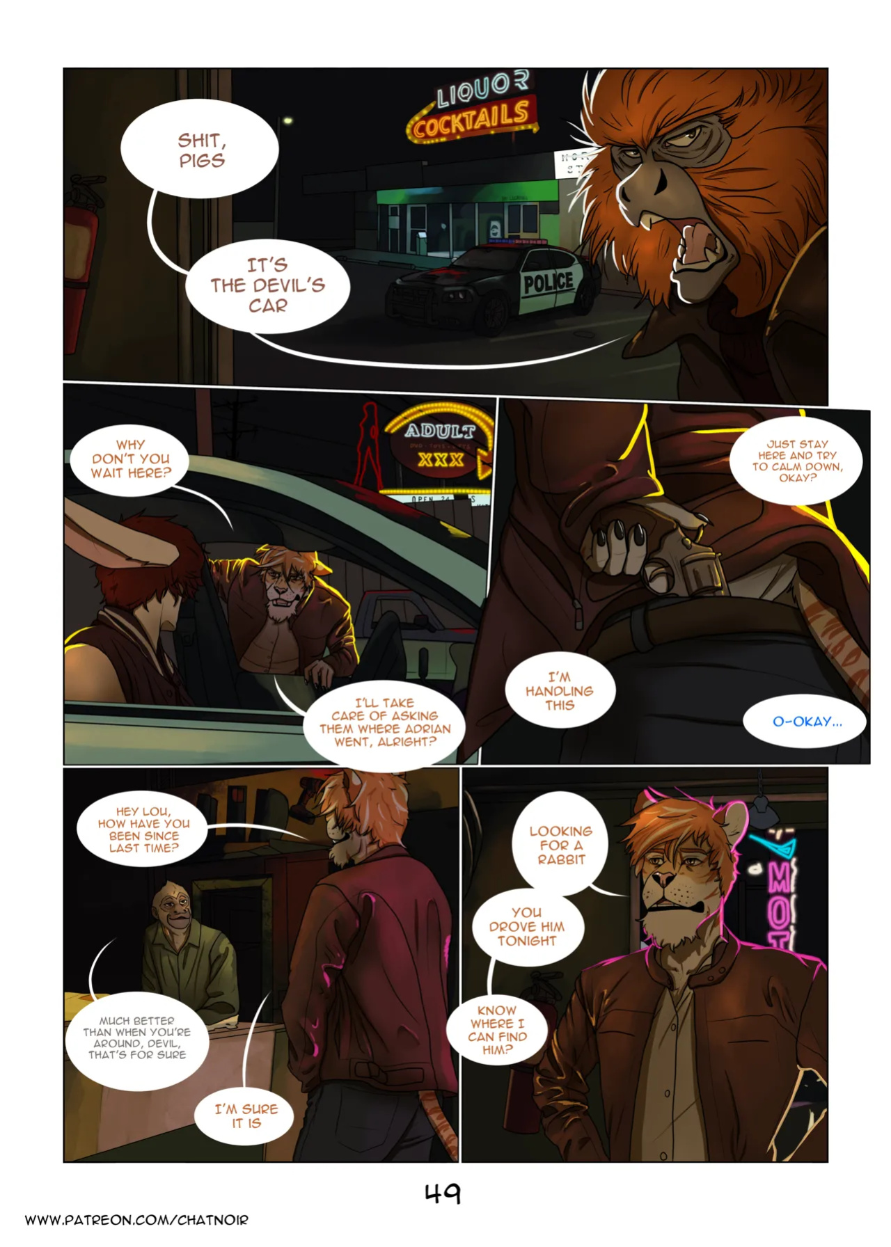 [Chat Noir (LaudanumSerum)] Hit the Road: Chapter 2 - Big Iron