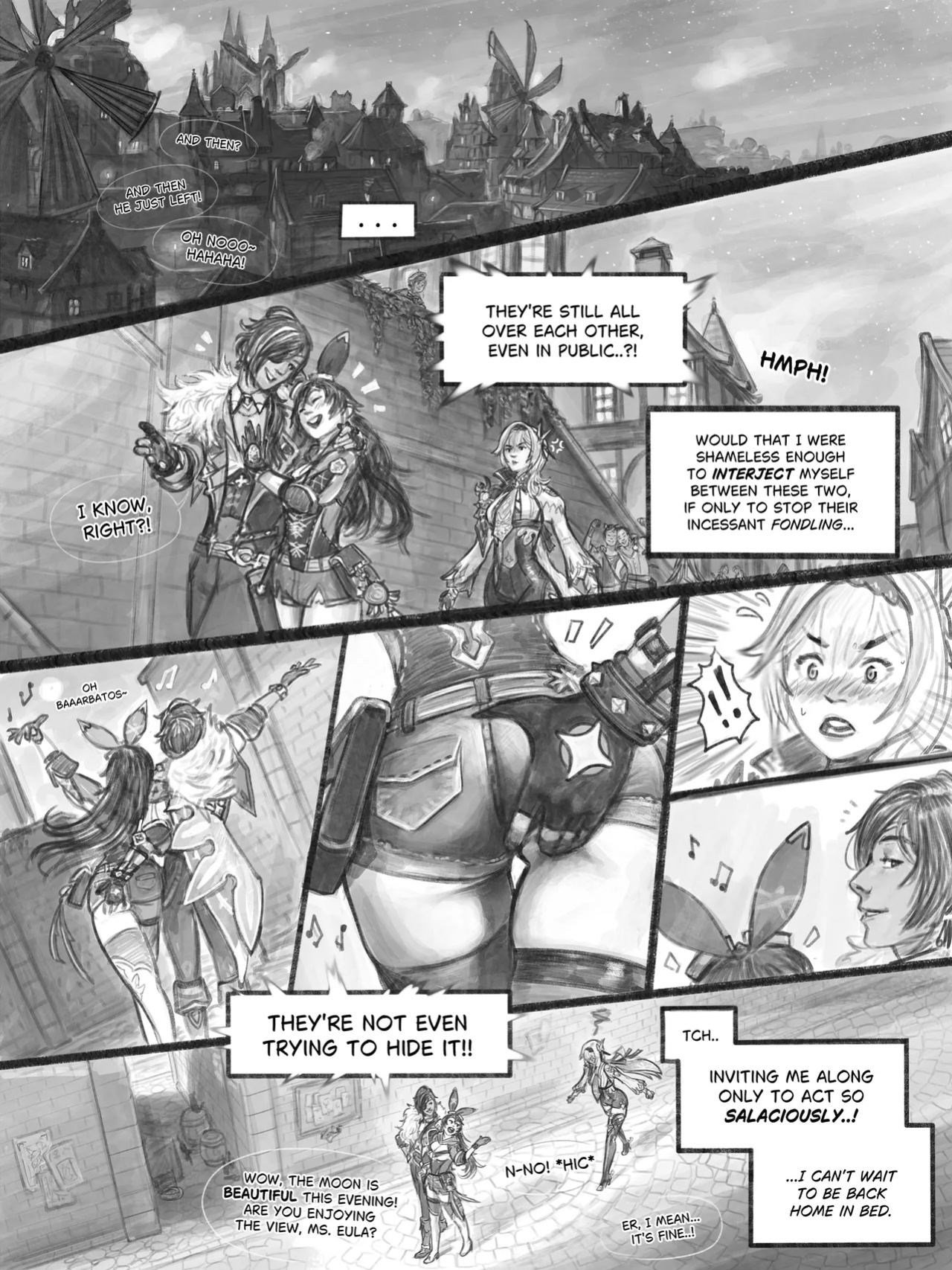 [Calamari Cakes] Knighty Night (Genshin Impact) [Completed]