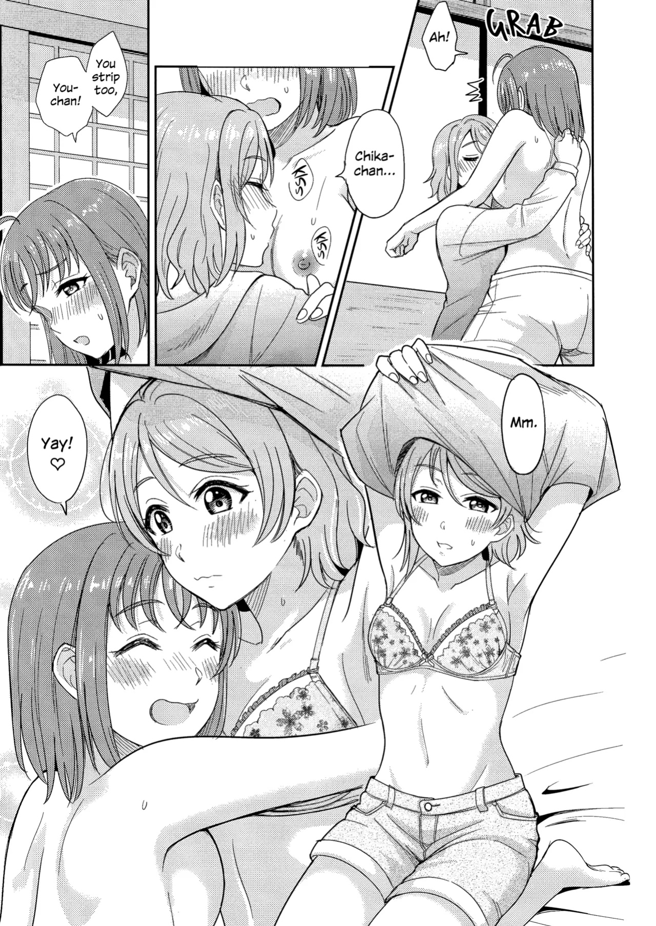 (C95) [Mushiyaki!! (Kanbayashi Makoto)] Hold Me Tight (Love Live! Sunshine!!)