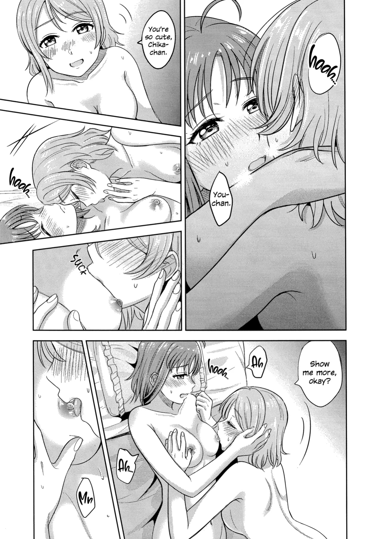(C95) [Mushiyaki!! (Kanbayashi Makoto)] Hold Me Tight (Love Live! Sunshine!!)