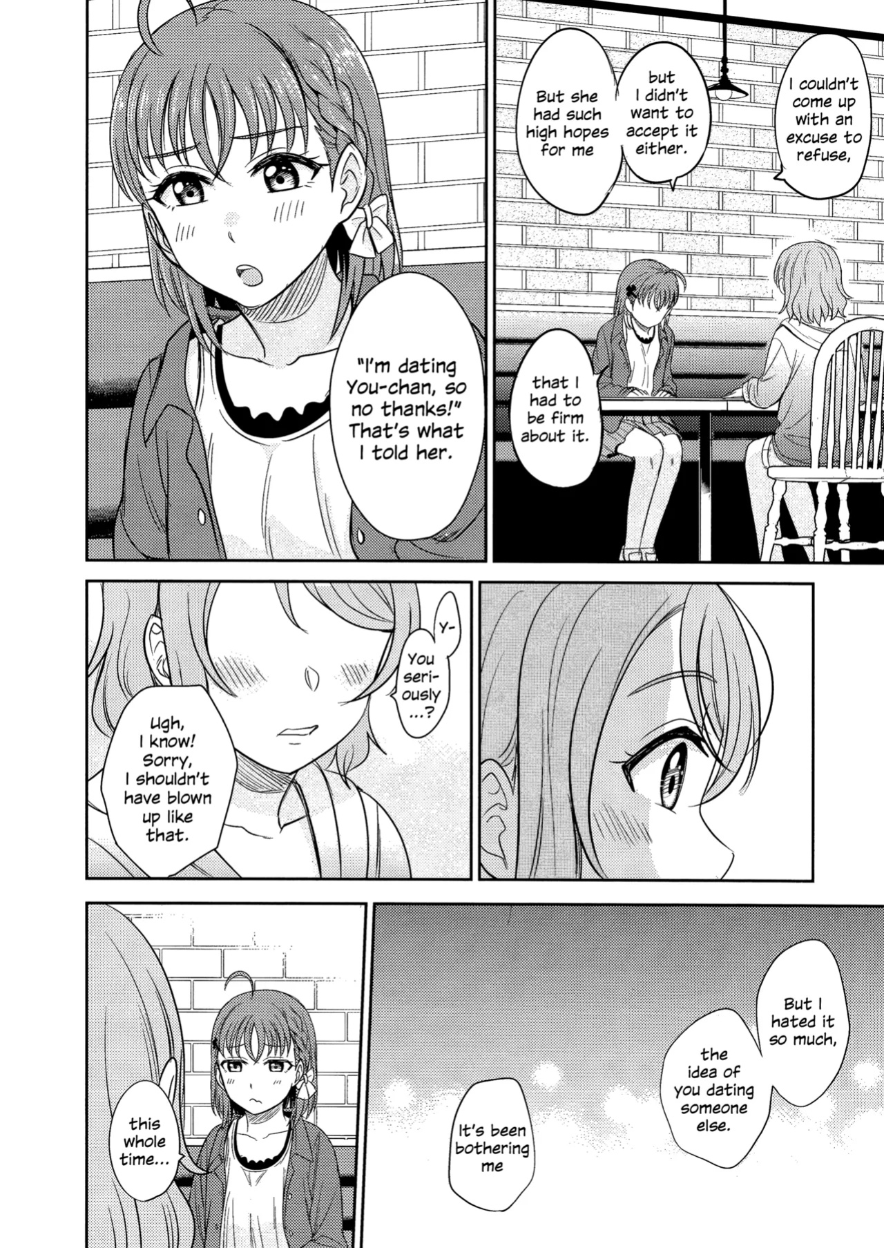 (C95) [Mushiyaki!! (Kanbayashi Makoto)] Hold Me Tight (Love Live! Sunshine!!)
