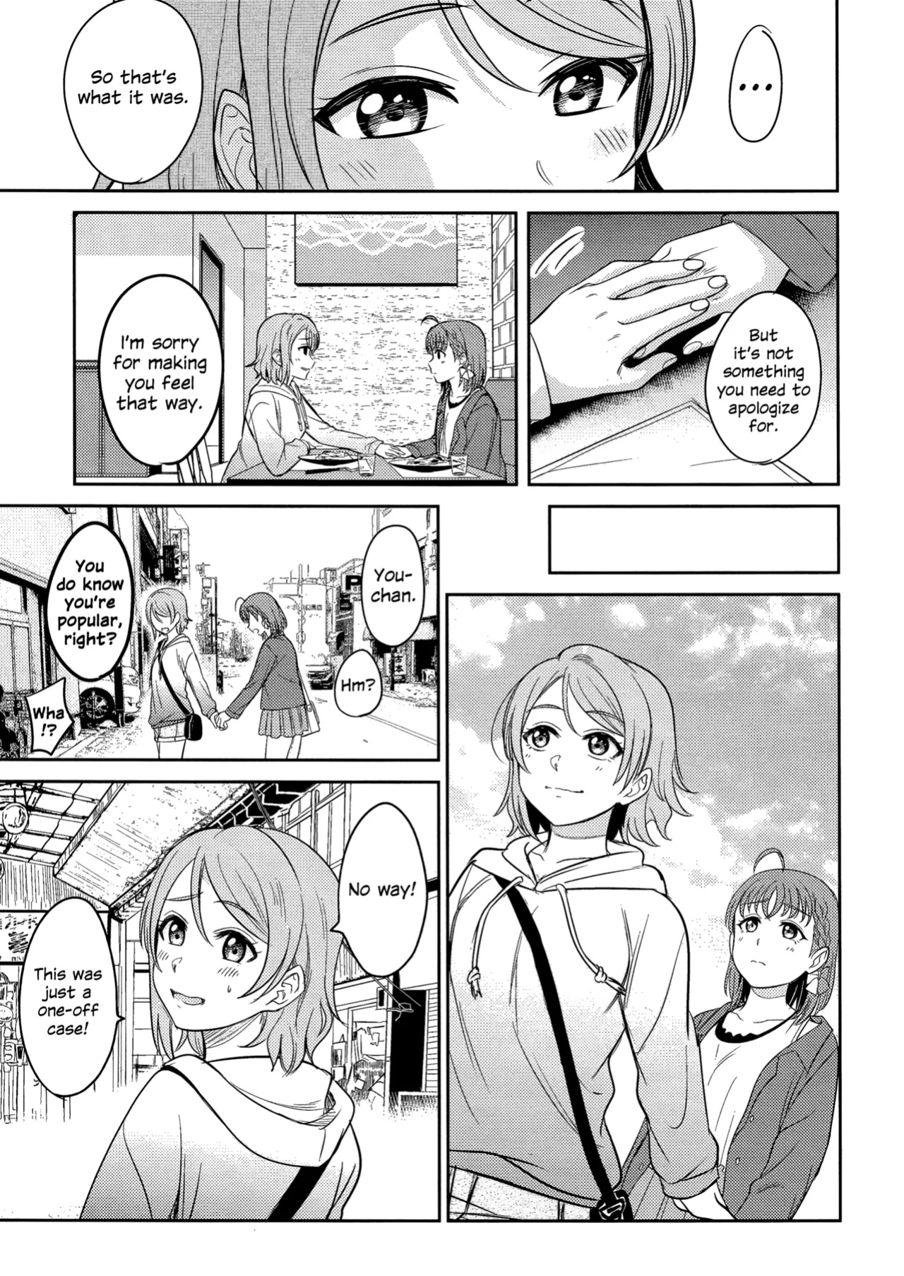 (C95) [Mushiyaki!! (Kanbayashi Makoto)] Hold Me Tight (Love Live! Sunshine!!)