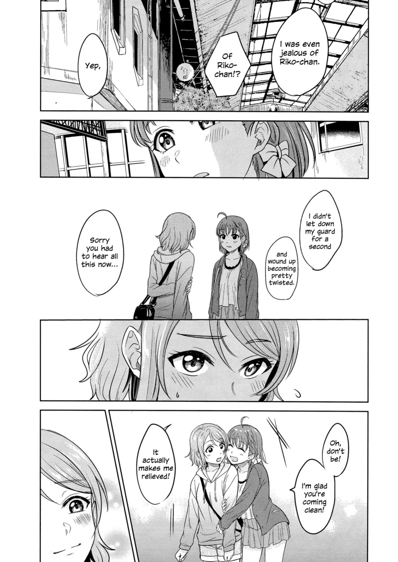 (C95) [Mushiyaki!! (Kanbayashi Makoto)] Hold Me Tight (Love Live! Sunshine!!)