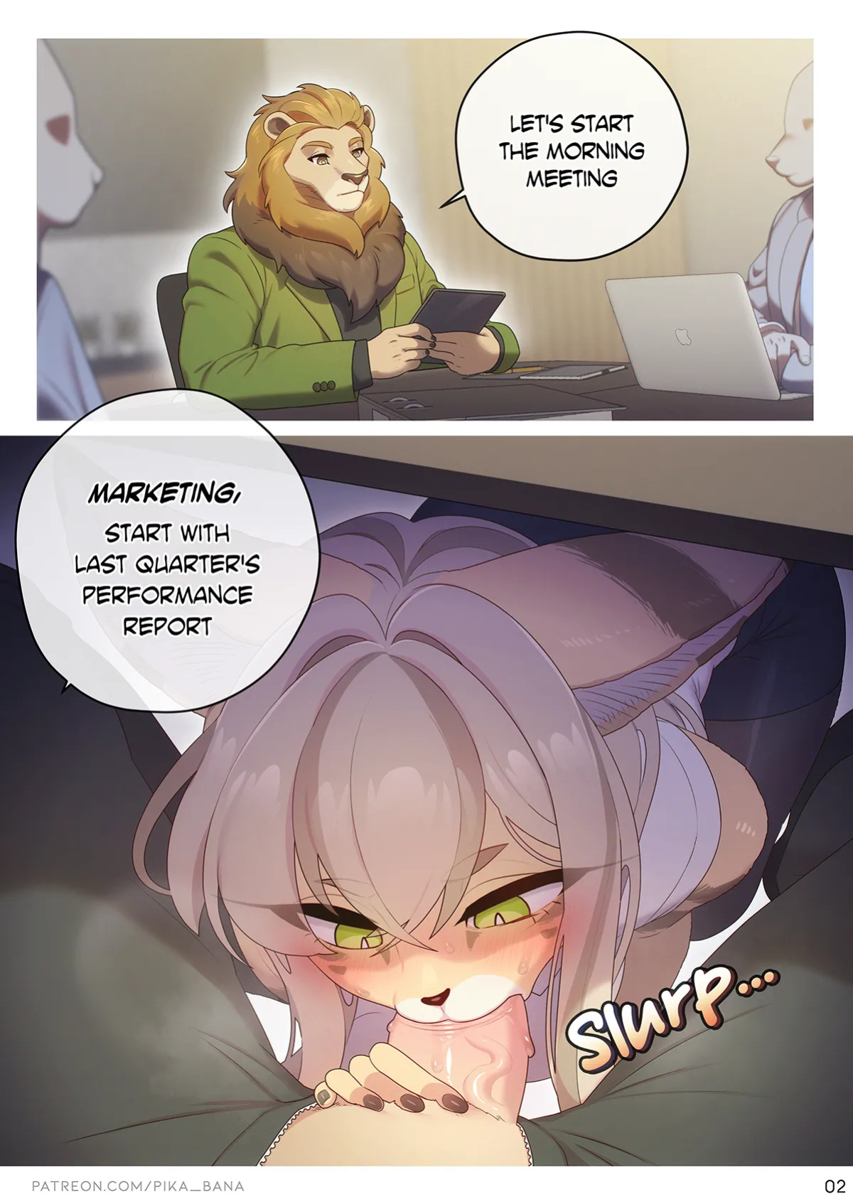 [Strong Bana] The Sexretary's Work