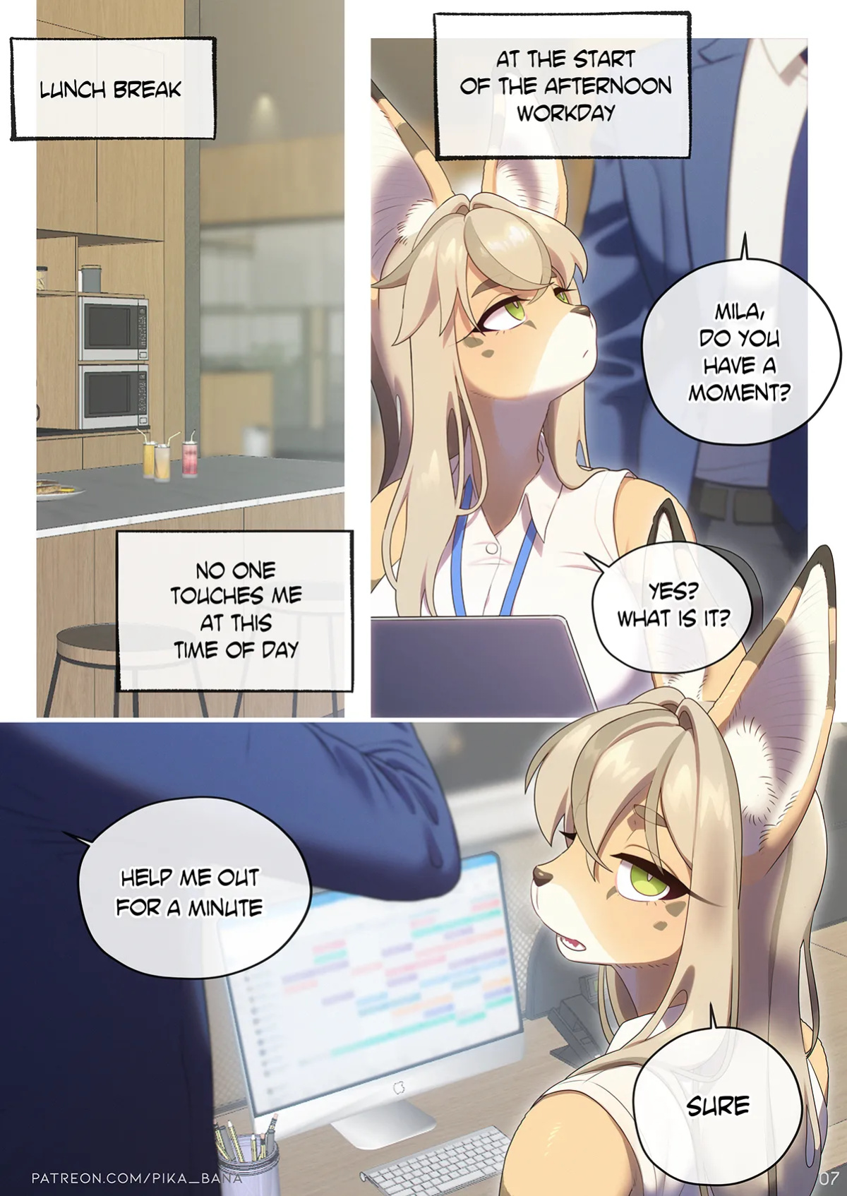 [Strong Bana] The Sexretary's Work