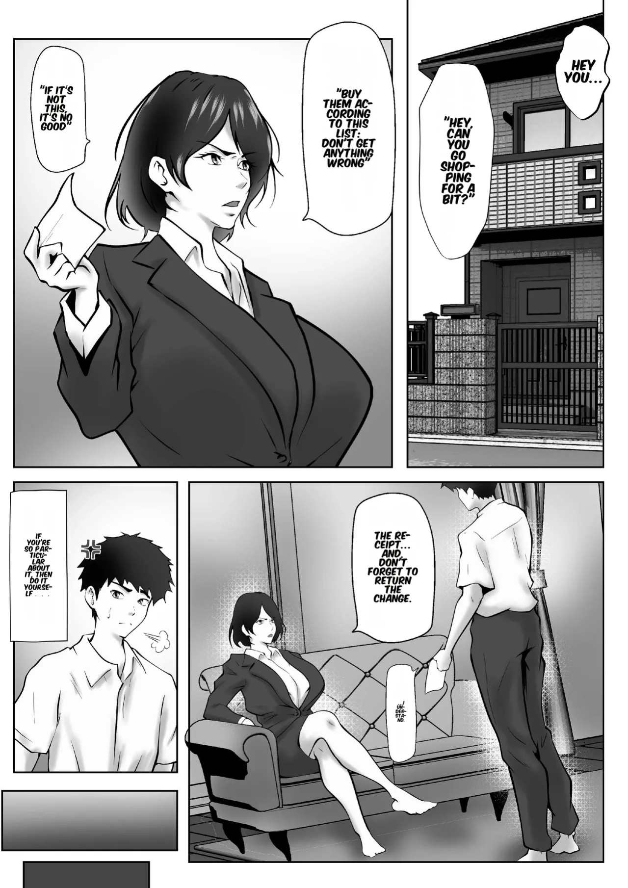 [Pentacle (Shimipan)] Tachiba Gyakuten ~Pawahara o Suru Gibo no Onanie ga Toreta node Shitagawaseru Koto ni Shita