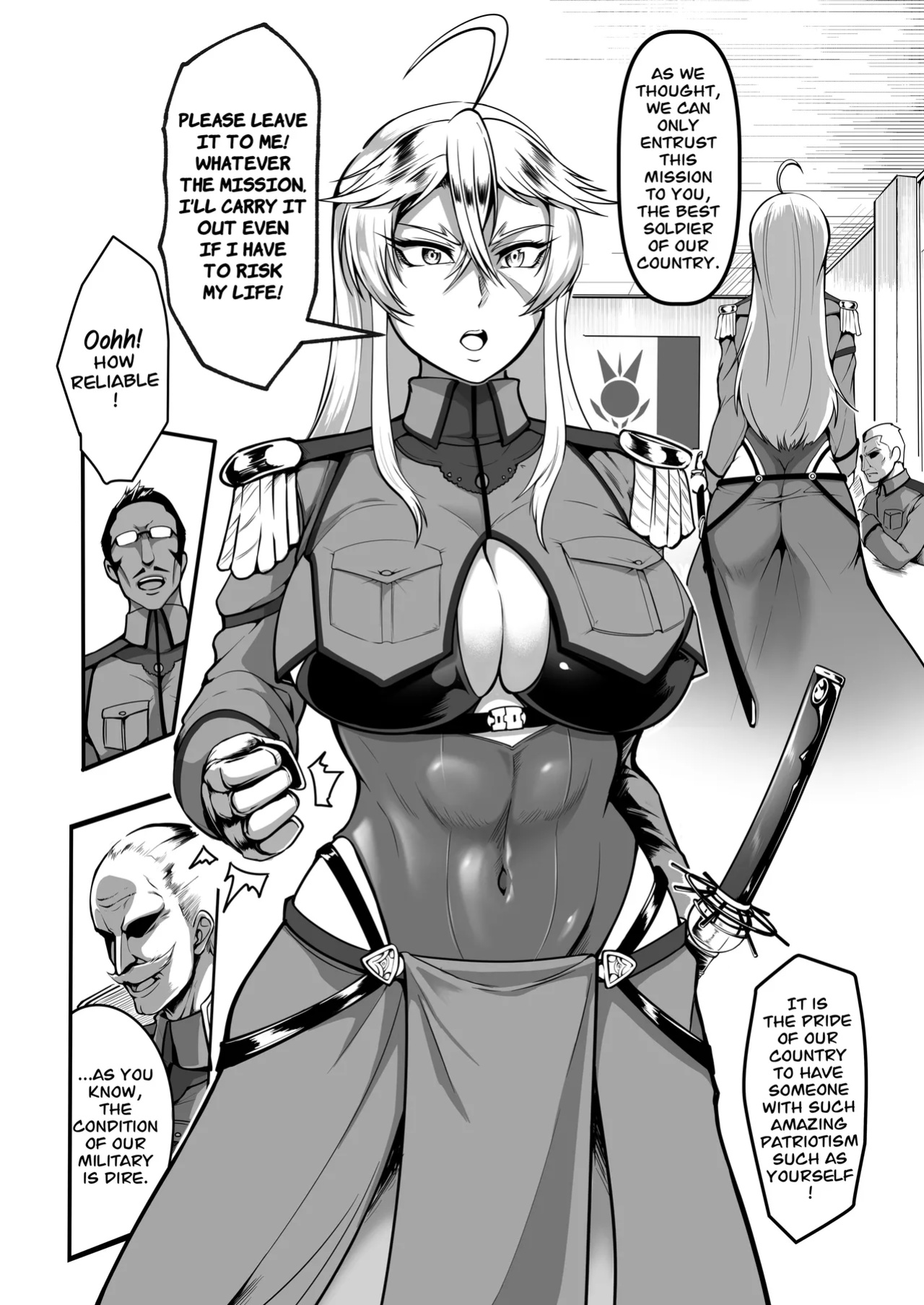 [Fishneak (Kuro Fn)] Sennyuu Ian Shoukou Inami | The Undercover Comfort Officer Inami [CarlJPTL]