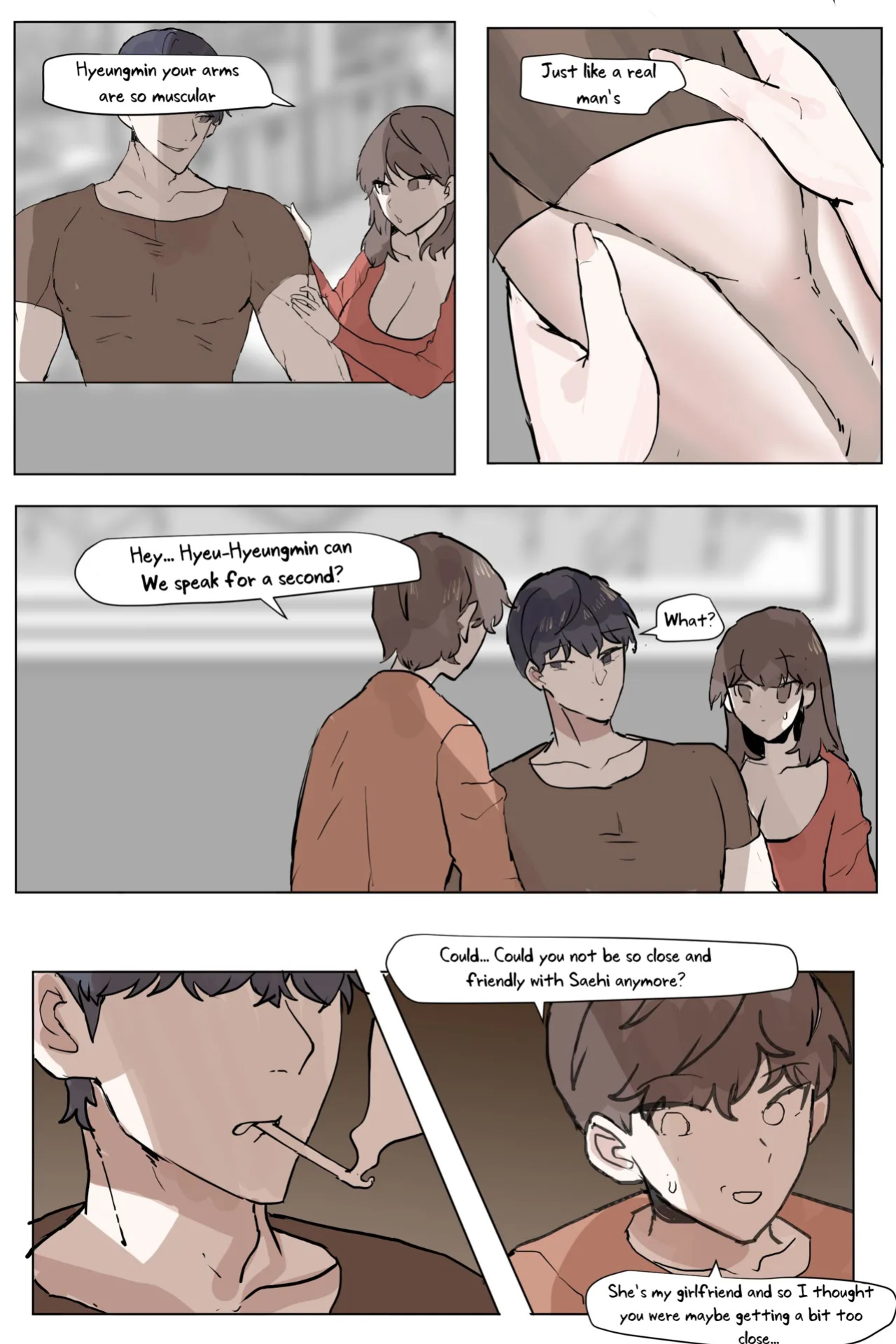 [k8on] Sokkubchinguleul NTR Danghaneun Manhwa | A Manwha Where my Childhood Friend Gets NTR'd [Uncle Bane]