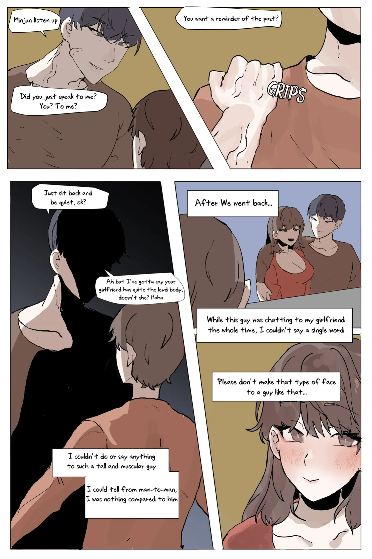 [k8on] Sokkubchinguleul NTR Danghaneun Manhwa | A Manwha Where my Childhood Friend Gets NTR'd [Uncle Bane]