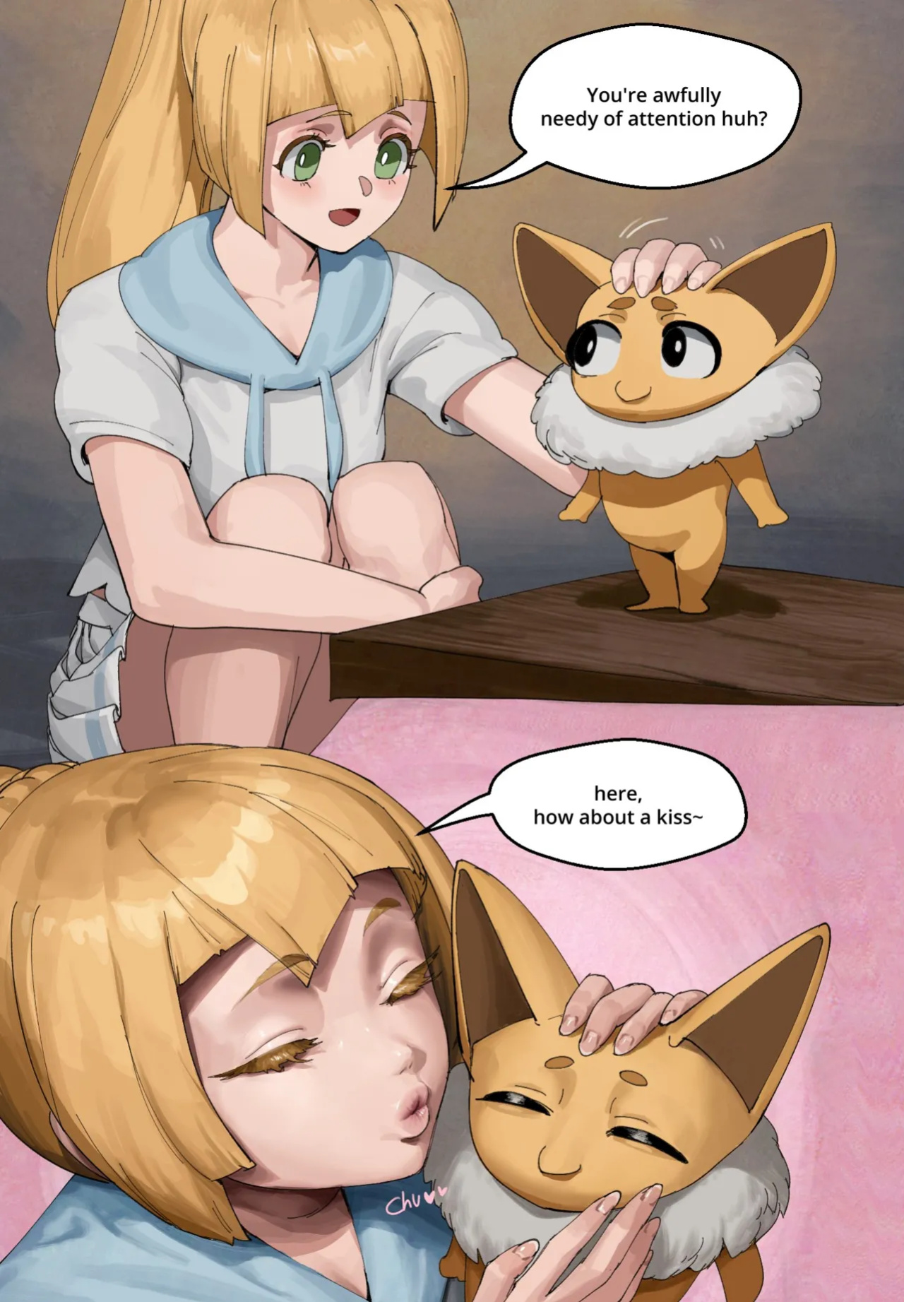 [Wjs07] Lillia thinks hypnos are cute (Pokemon)