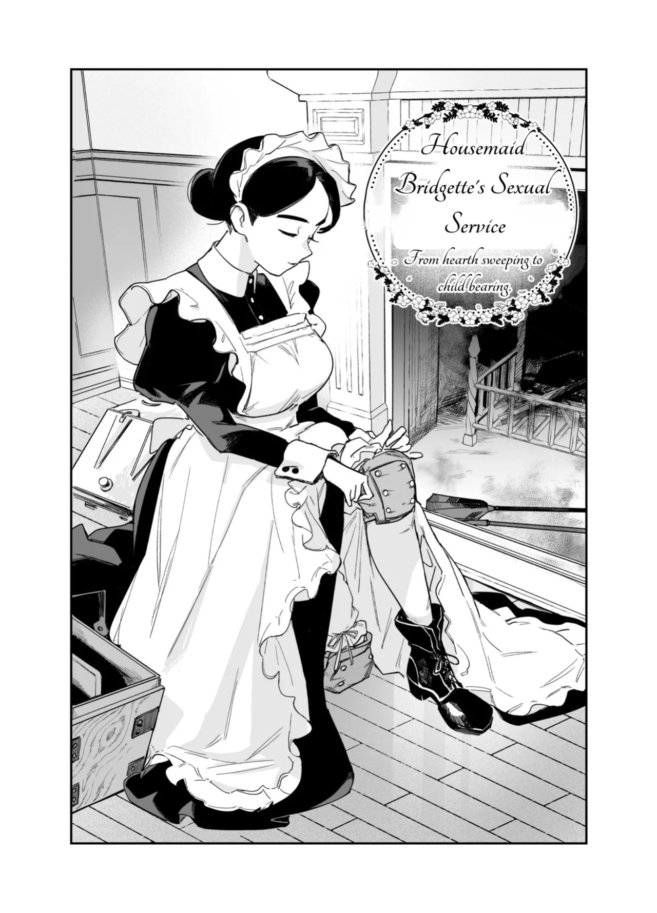 [F no Kottoubako (Onizuka Frill)] Wagaya no Housemaid Bridget Sei no Gohoushi ~Danro Souji kara Kozukuri made~ | My Housemaid Bridget's Sexual Services ~From Cleaning Fireplaces To Procreative Sex~ [meatmanTL]