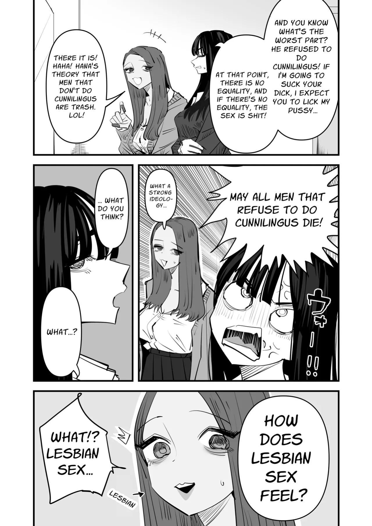 [Aweida] Kunni Shitai Onna to kunni Saretai Onna | A Woman That Wants To Give Cunnilingus And A Woman That Wants To Receive Cunnilingus [Daichi Chantal]