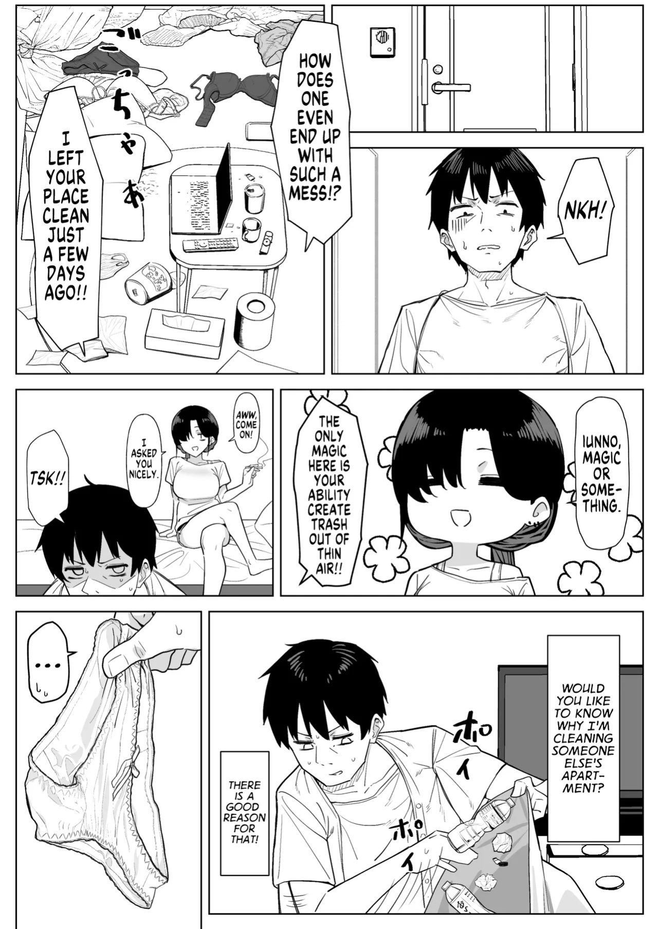 [MM] Darashinai tonari no OL | Sloppy OL Neighbour [MegaFagget]