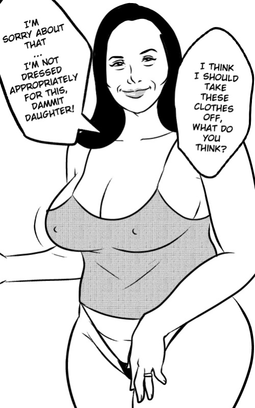 [Tzinnxt] Mother Changing Clothes
