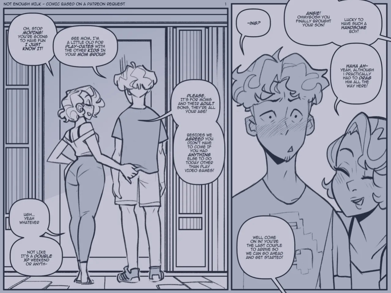 [Not Enough Milk] Mom Son Club