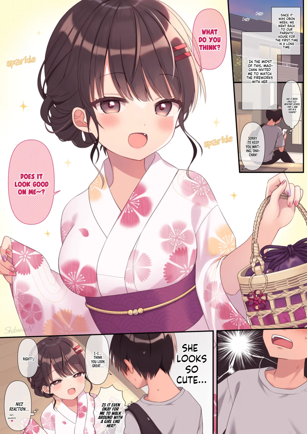 [Shibano Nanao] Ore no Ie no Koakuma Imouto [ENG]