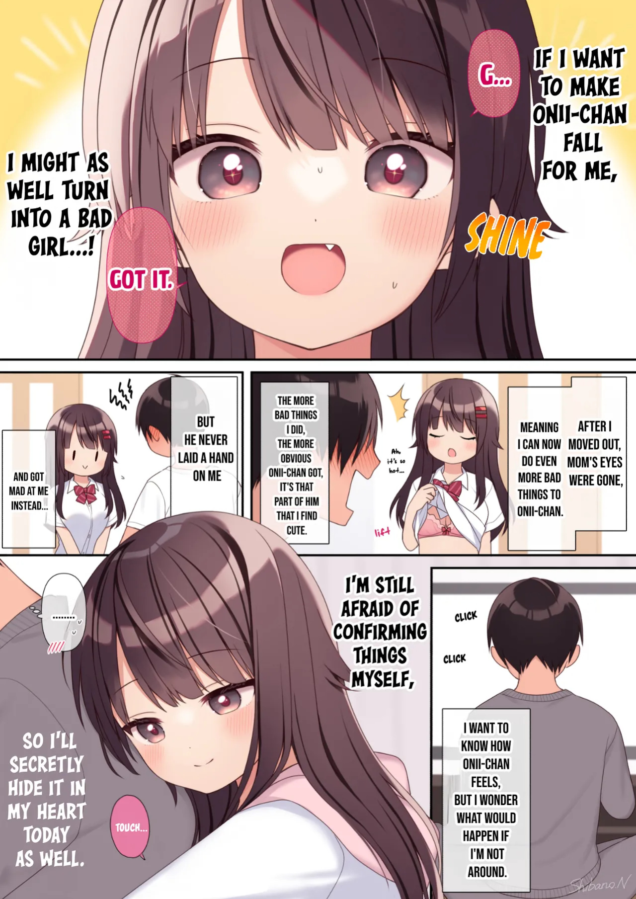 [Shibano Nanao] Ore no Ie no Koakuma Imouto [ENG]