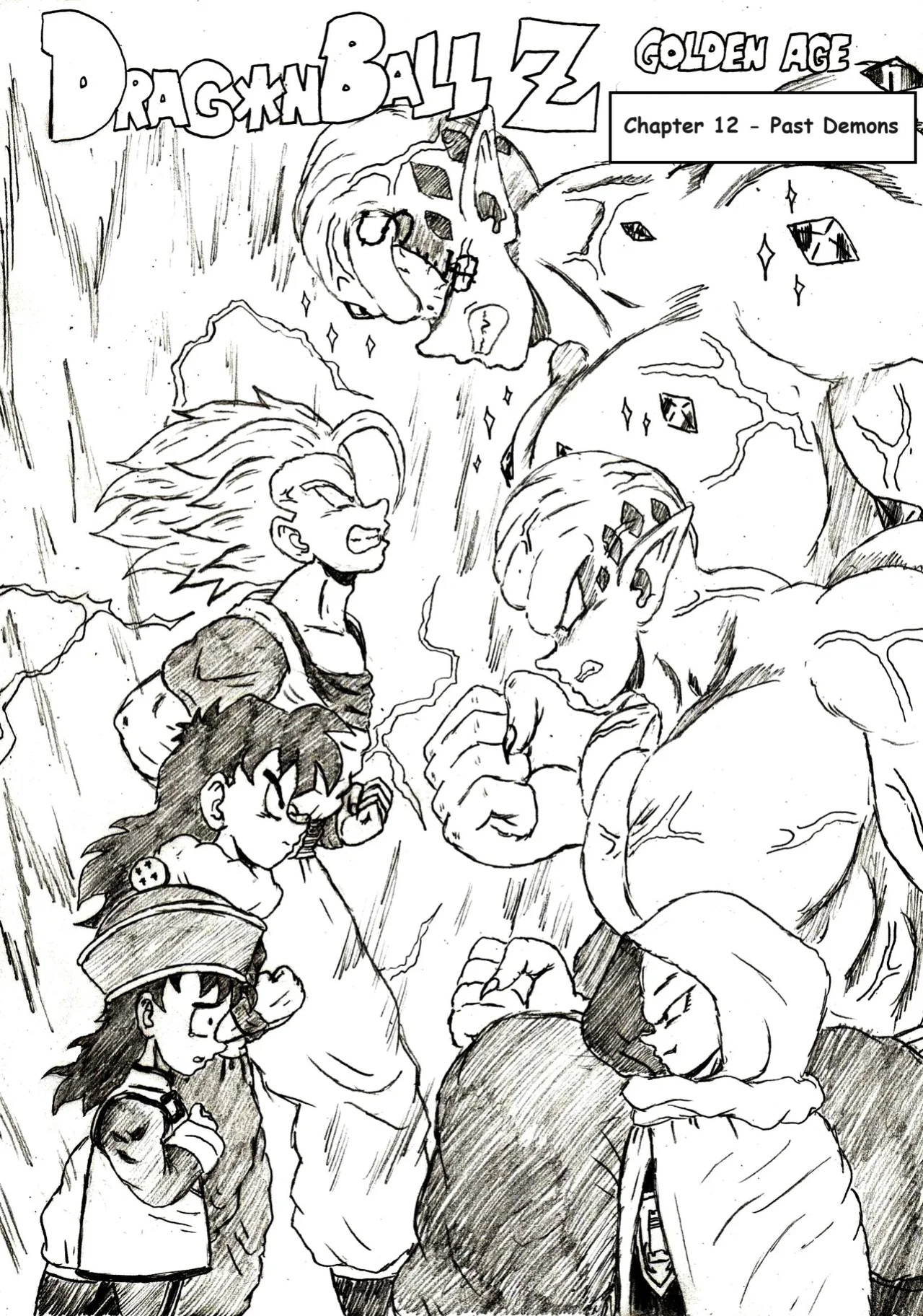 [TheWriteFiction] DRAGONBALL Z Golden Age - Chapter 12 - Past Demons