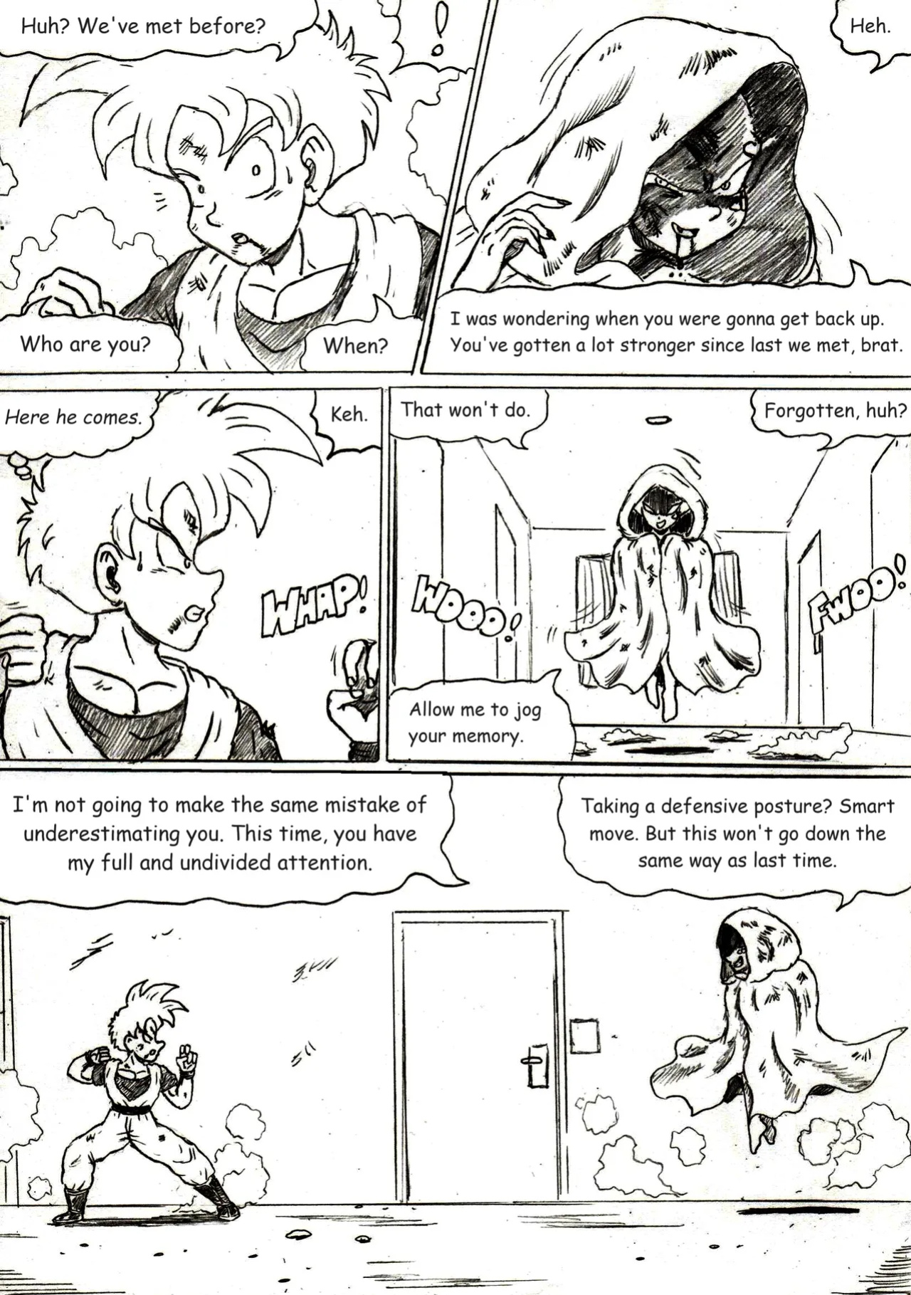 [TheWriteFiction] DRAGONBALL Z Golden Age - Chapter 12 - Past Demons