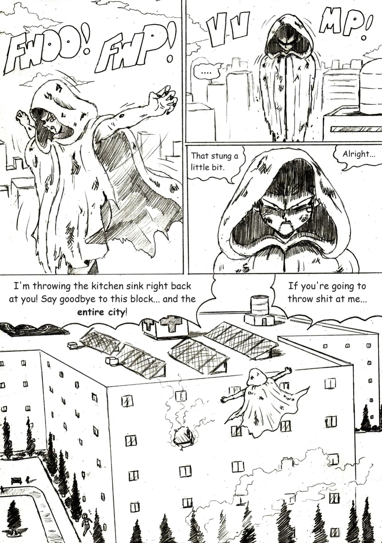 [TheWriteFiction] DRAGONBALL Z Golden Age - Chapter 12 - Past Demons