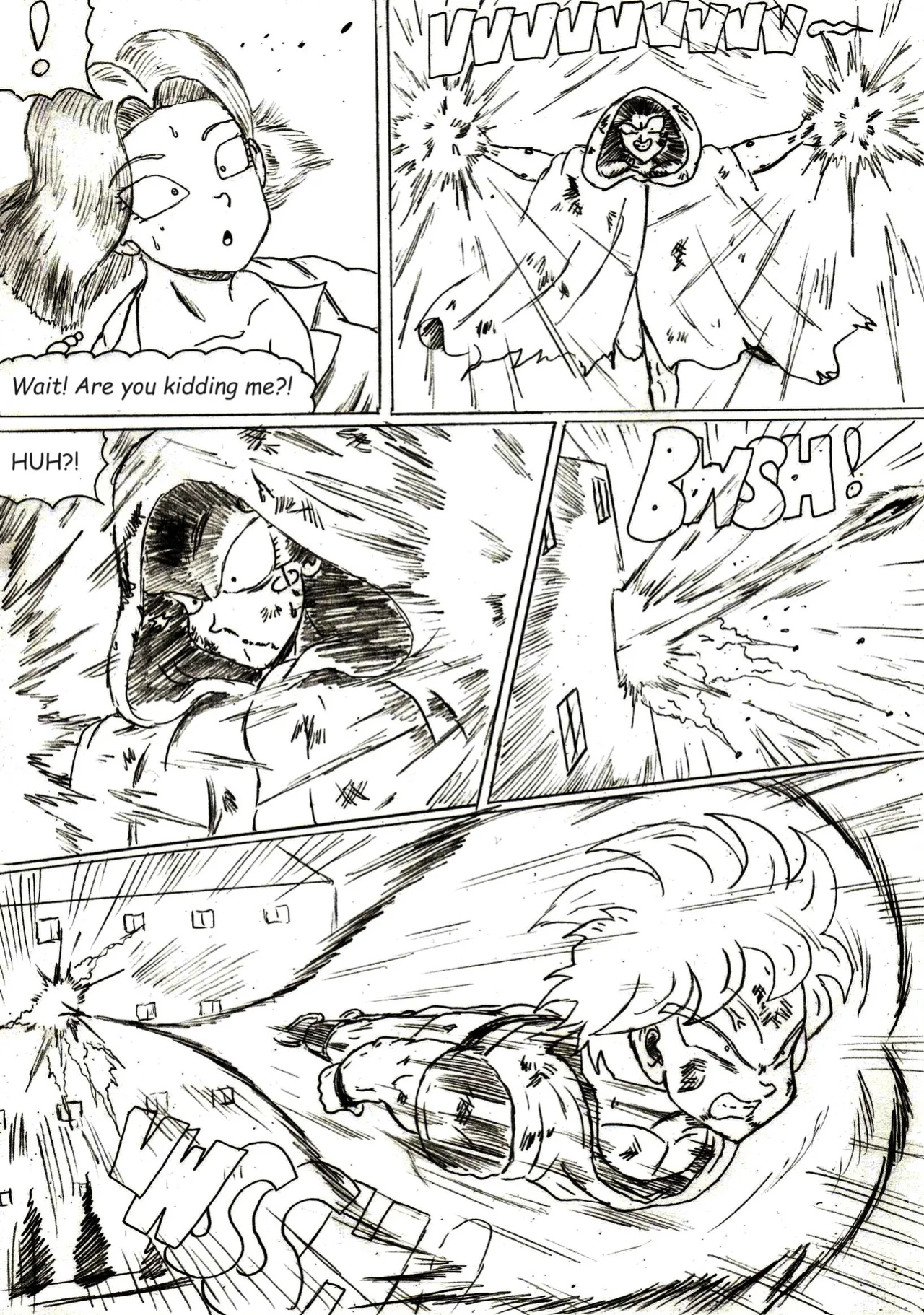 [TheWriteFiction] DRAGONBALL Z Golden Age - Chapter 12 - Past Demons