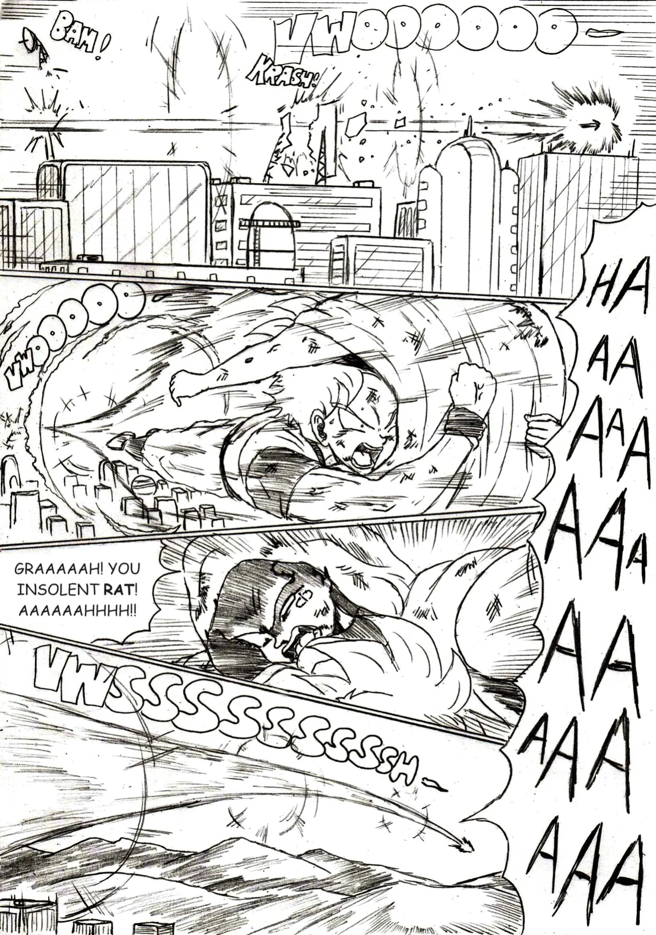 [TheWriteFiction] DRAGONBALL Z Golden Age - Chapter 12 - Past Demons